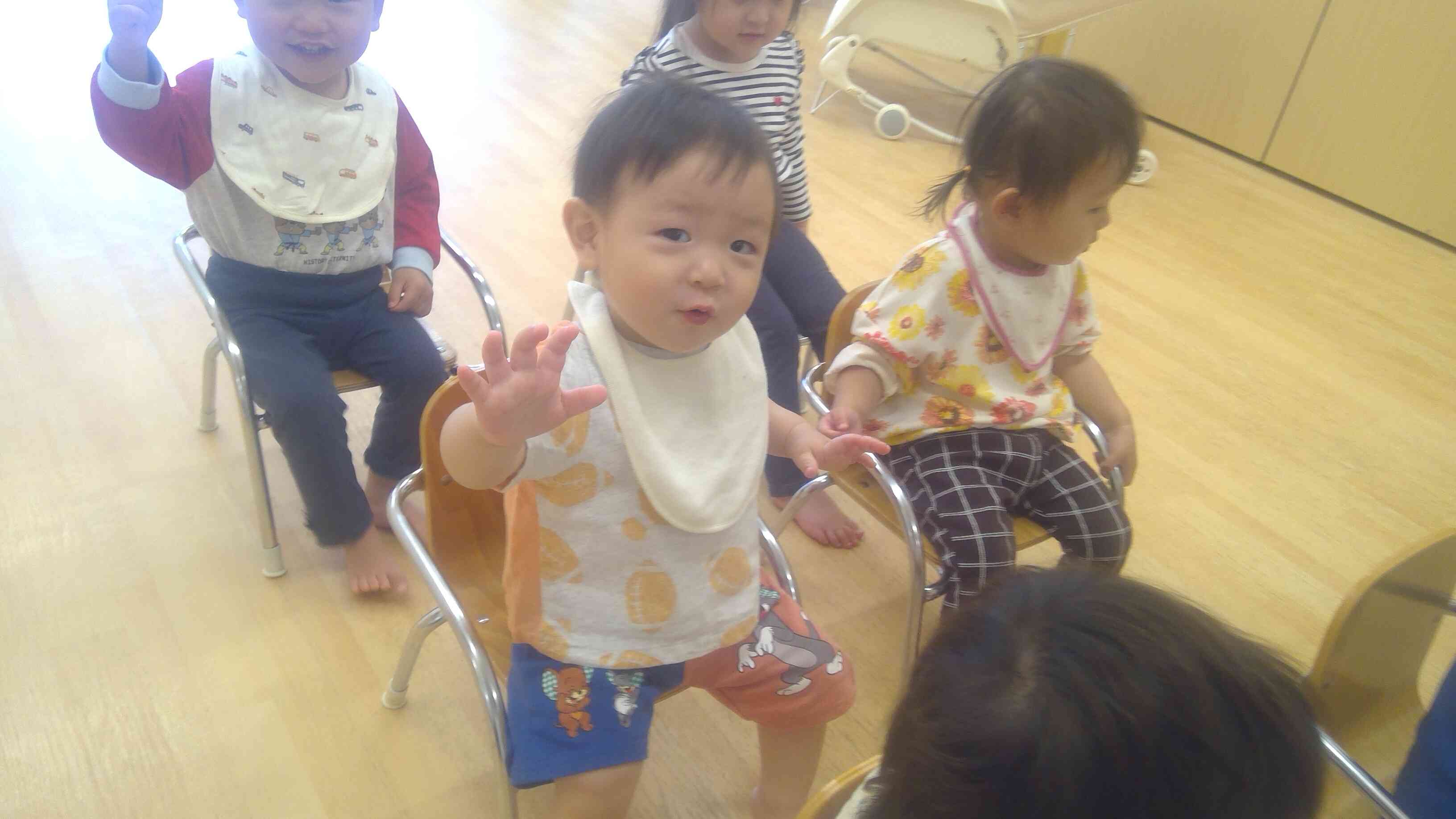 バスごっこ＃ちょこっと体験ニチイキッズ