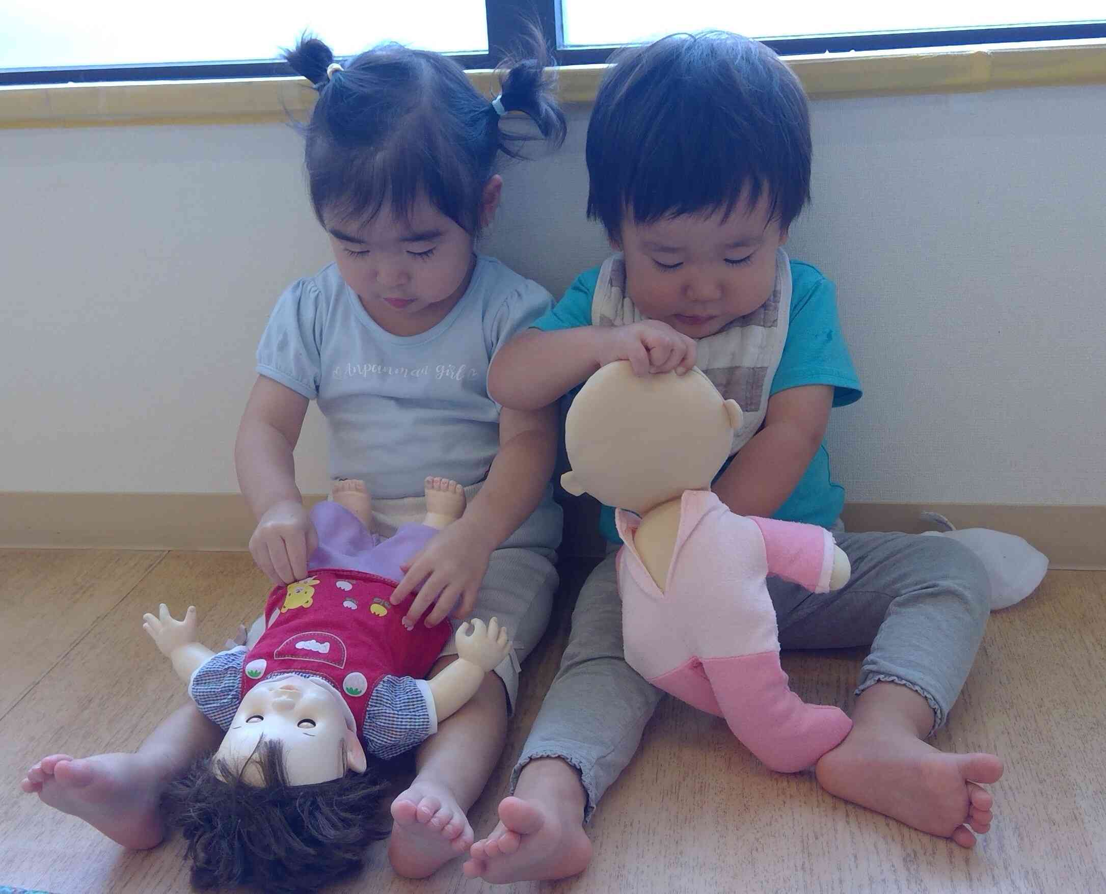 お世話できるよ☆　#ちょこっと体験ニチイキッズ
