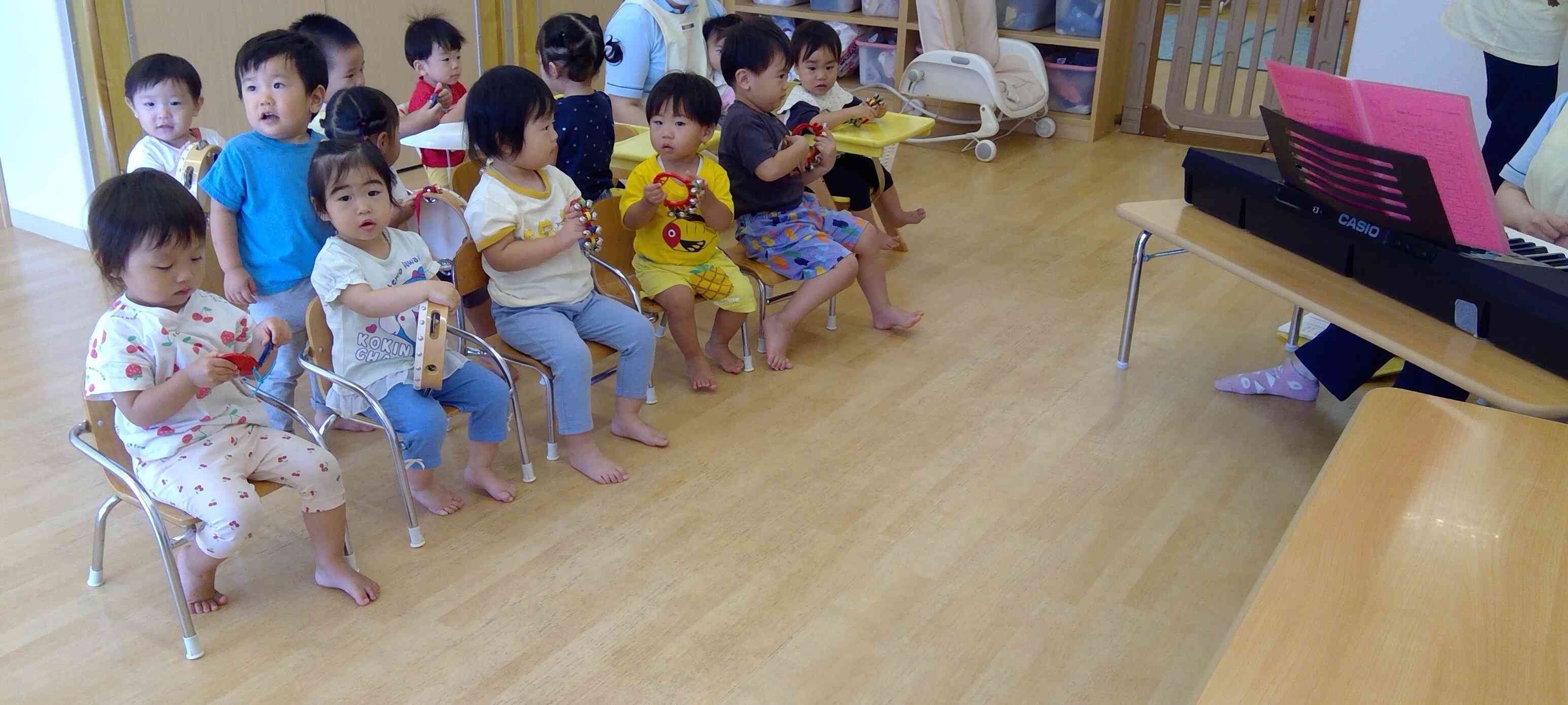 楽器遊びをしました♪