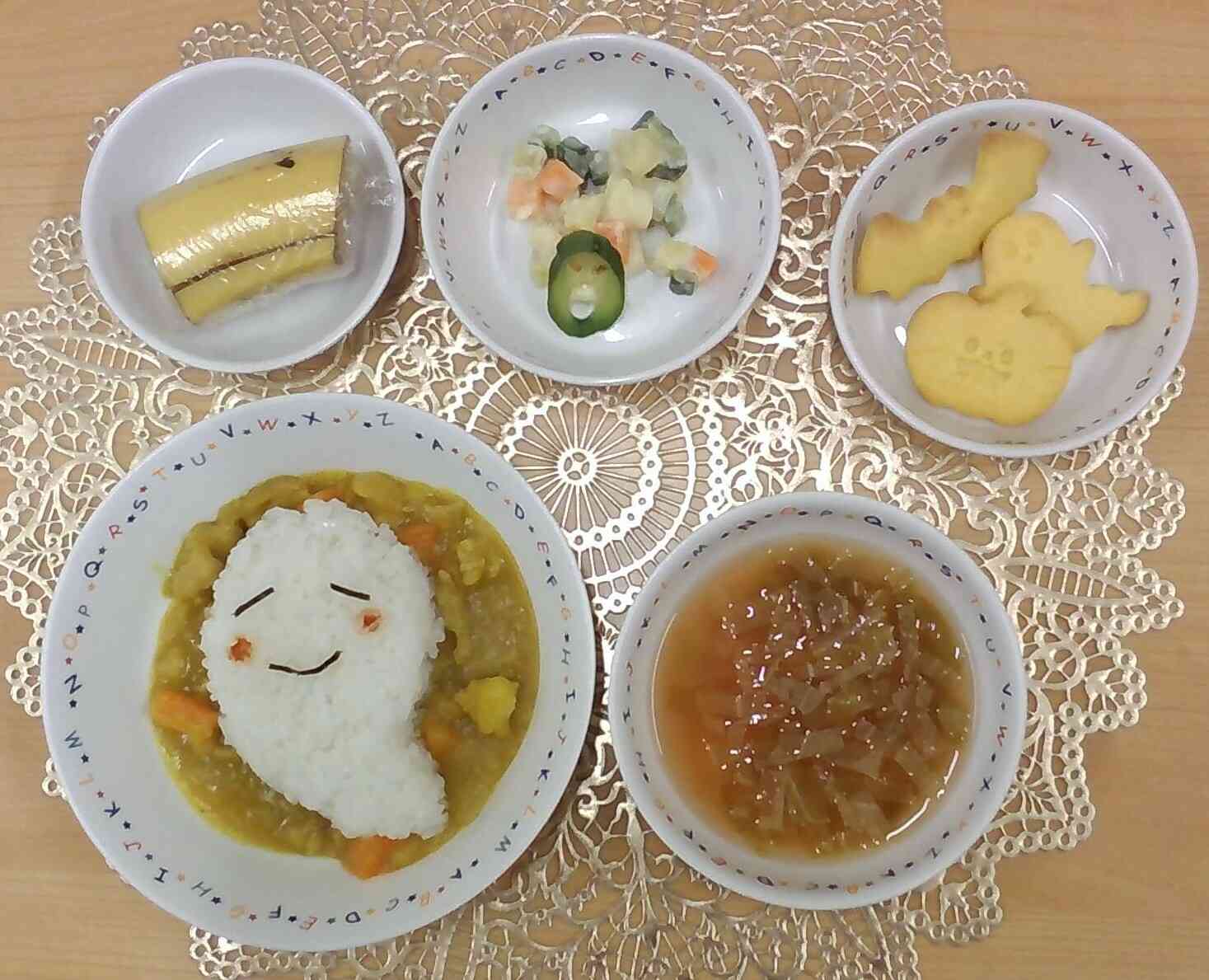 10月31日の給食＆おやつ