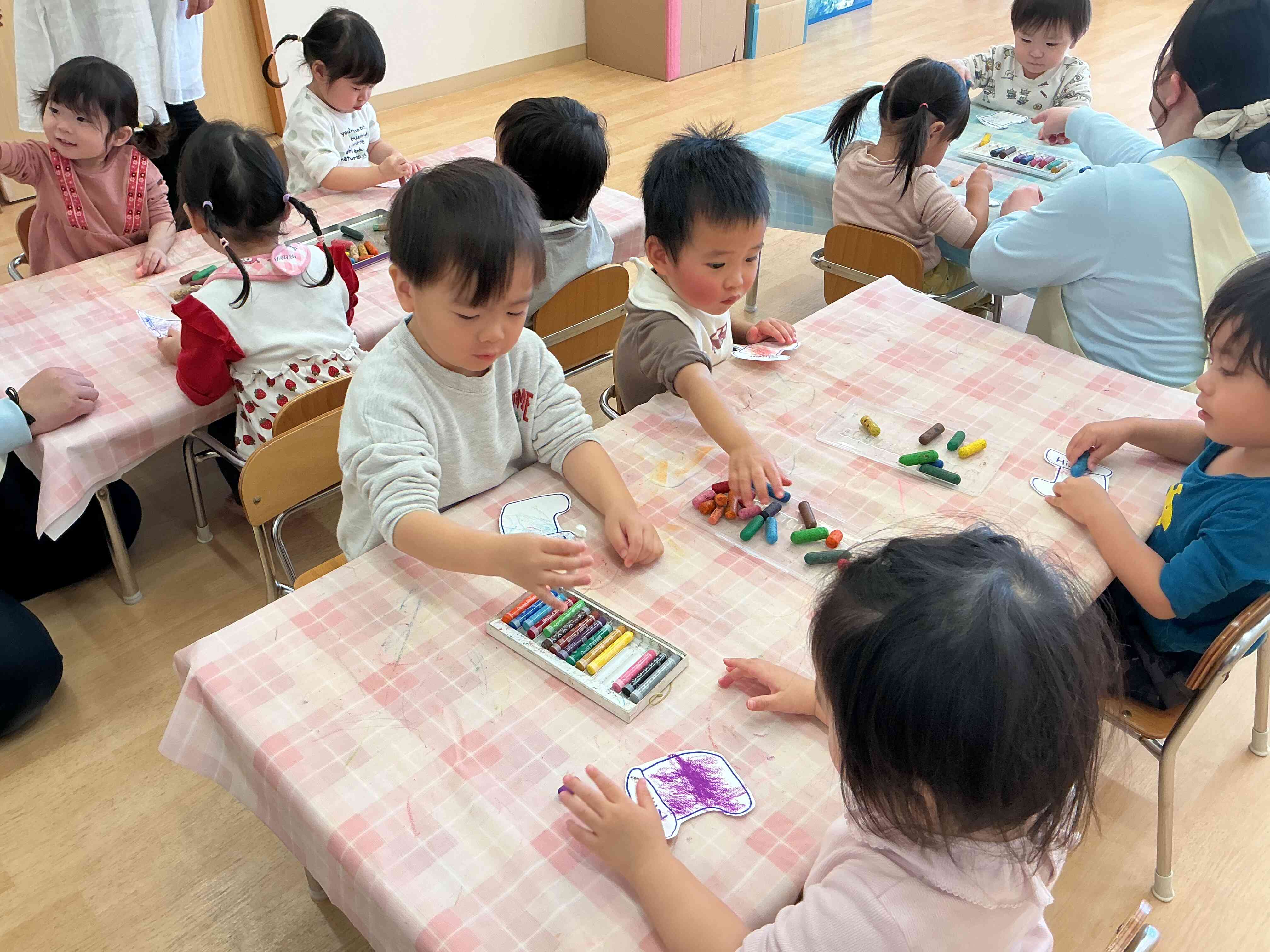 クリスマス飾りを作ったよ⭐︎