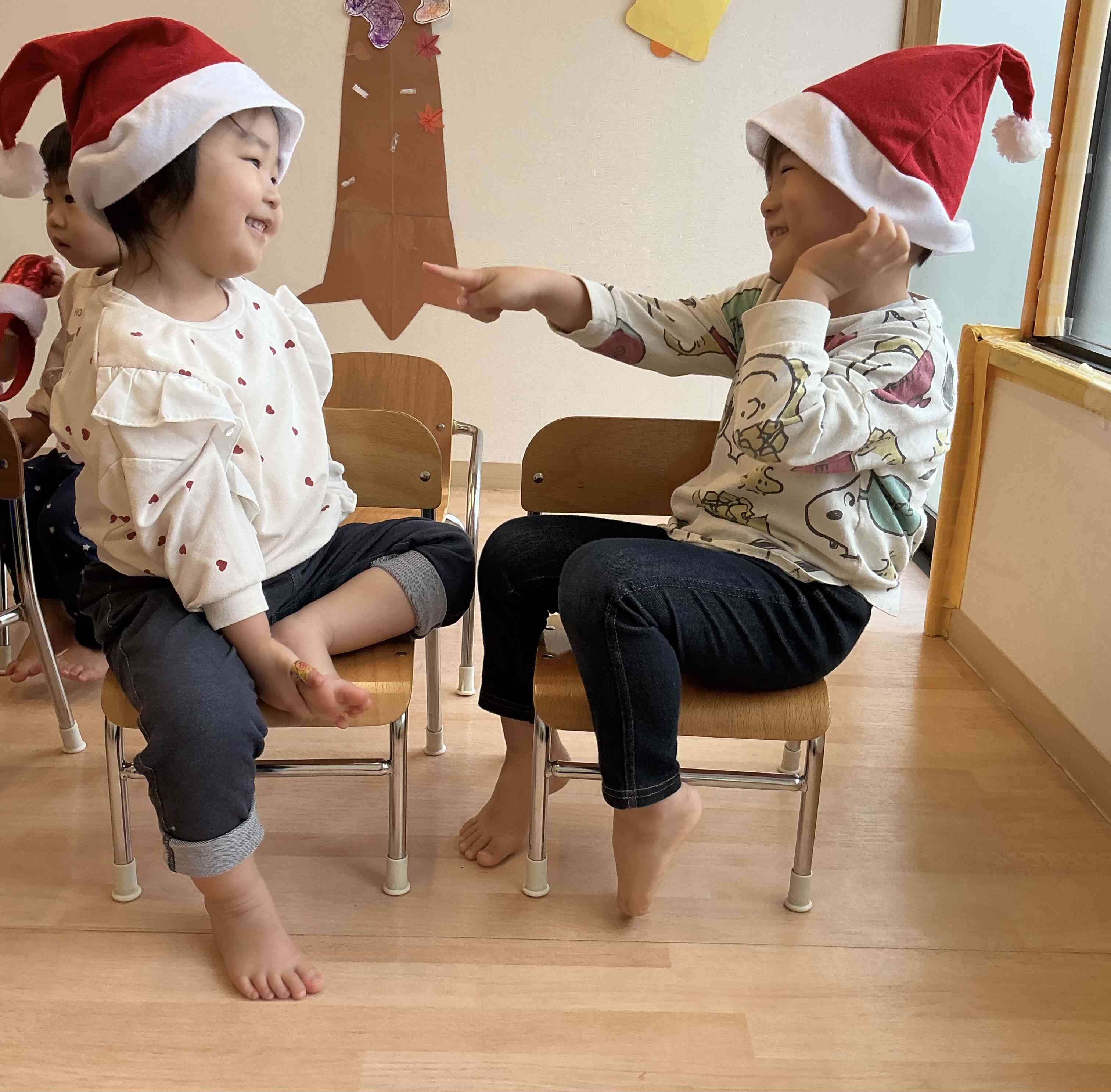 仲良しのうさぎ組のお友だち！