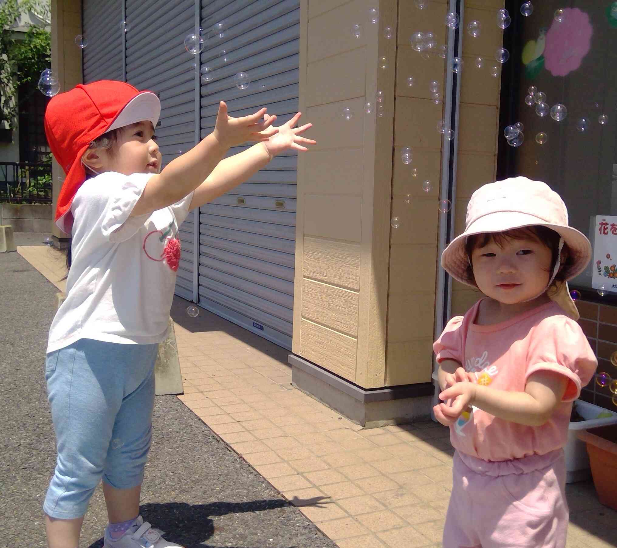 シャボン玉あそび(6月)