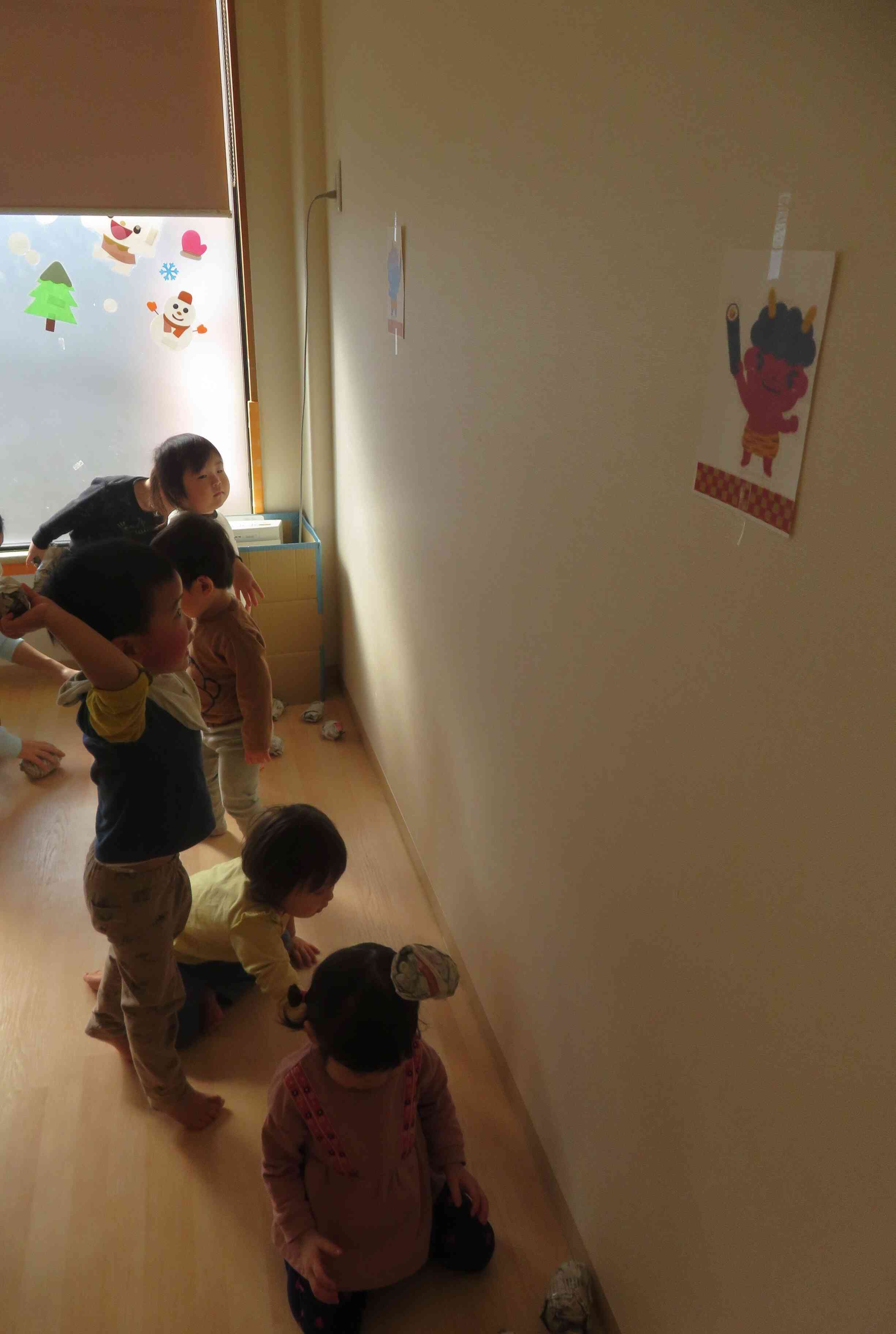 おには〜そと！！