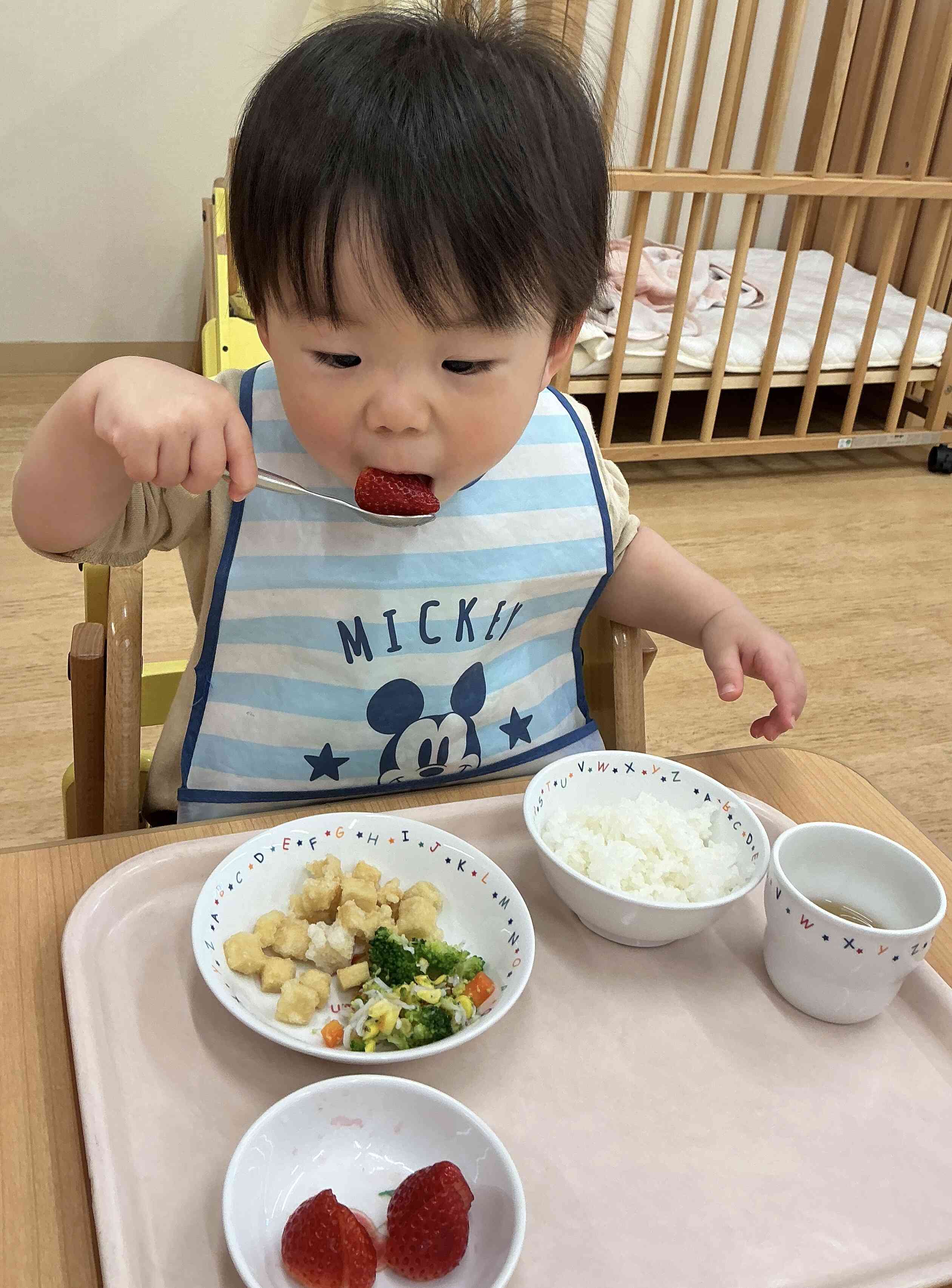 いちご いただきまーす！！