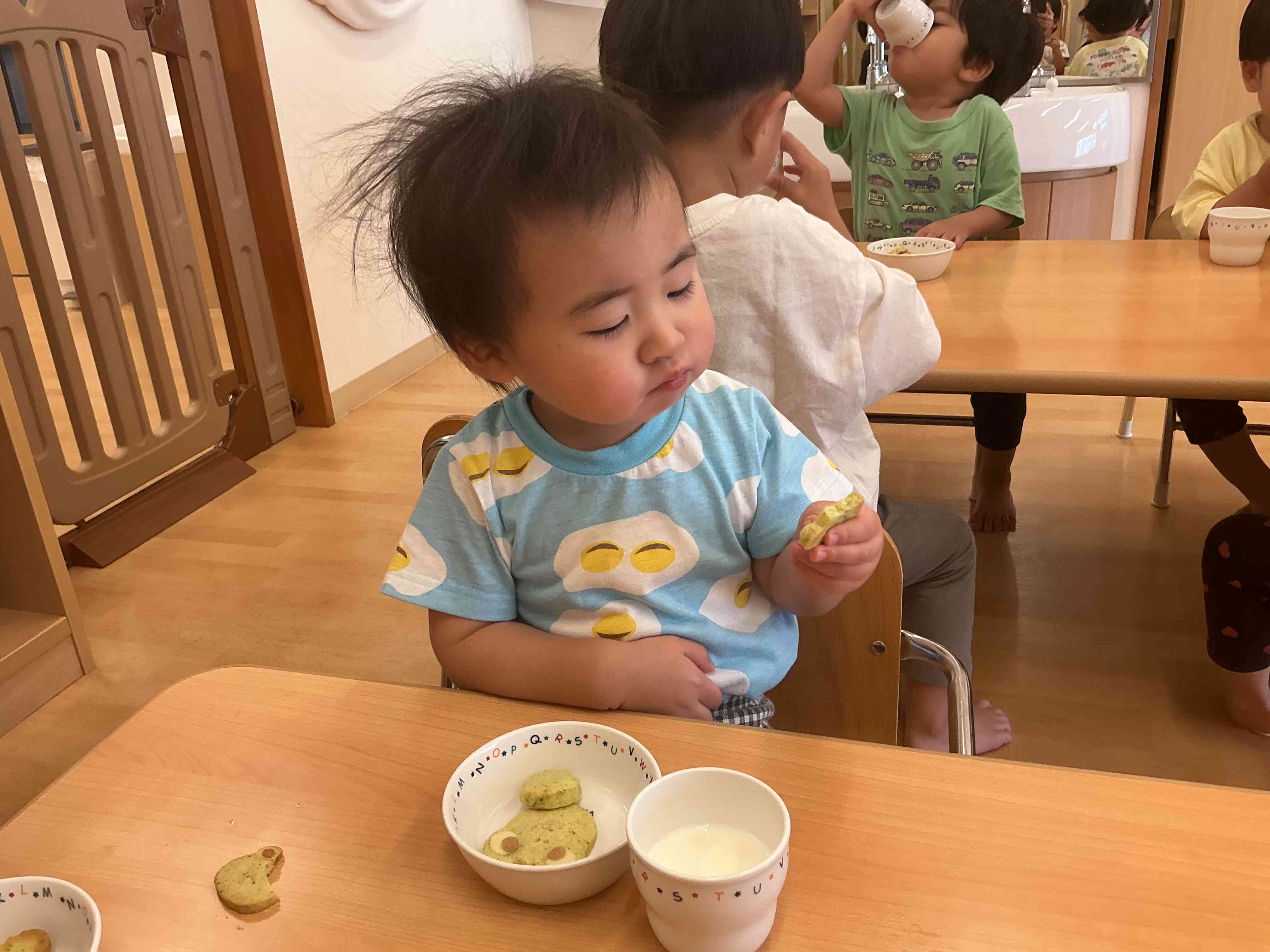 かえるクッキー おいしいね!!