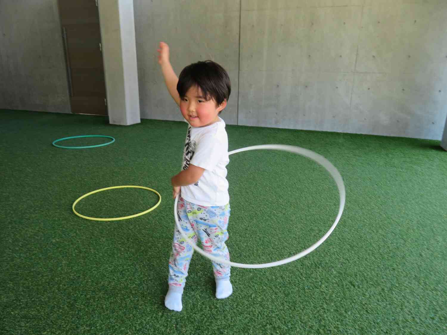 「また来てね」と言っていただきとっても嬉しそうな子どもたちでした。