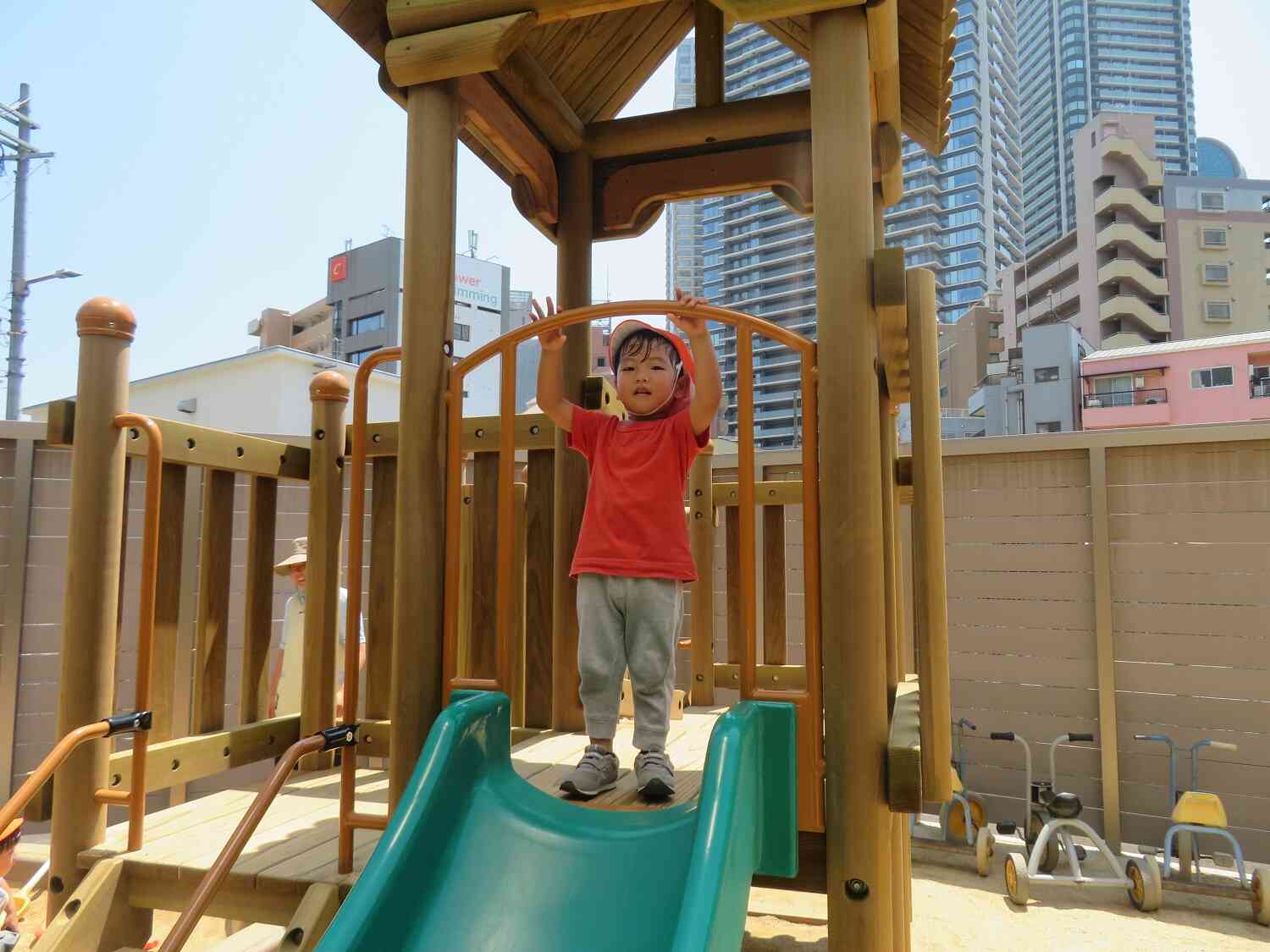遊具も大きくて楽しかったよ～