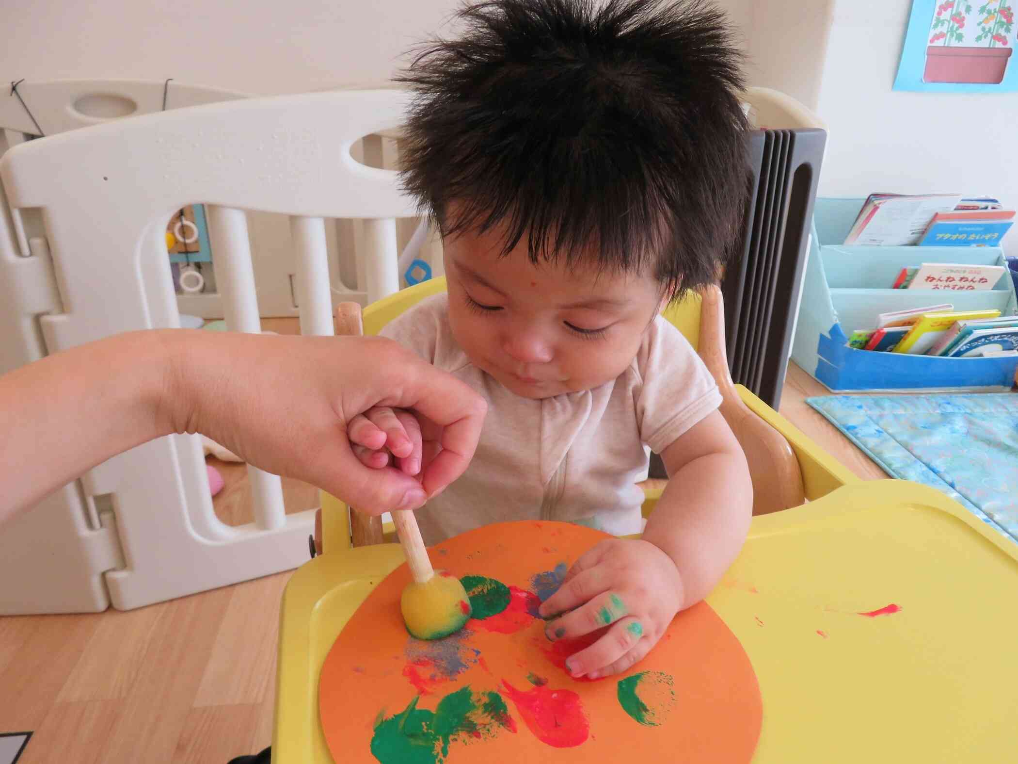 ６月の製作をしたよ♪【０歳児＆１歳児】