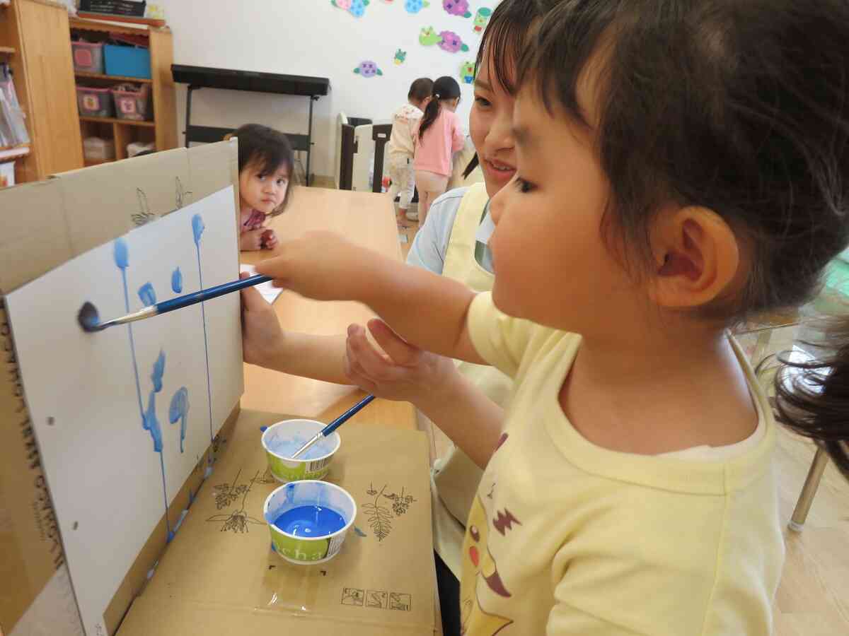 ２歳児６月の製作