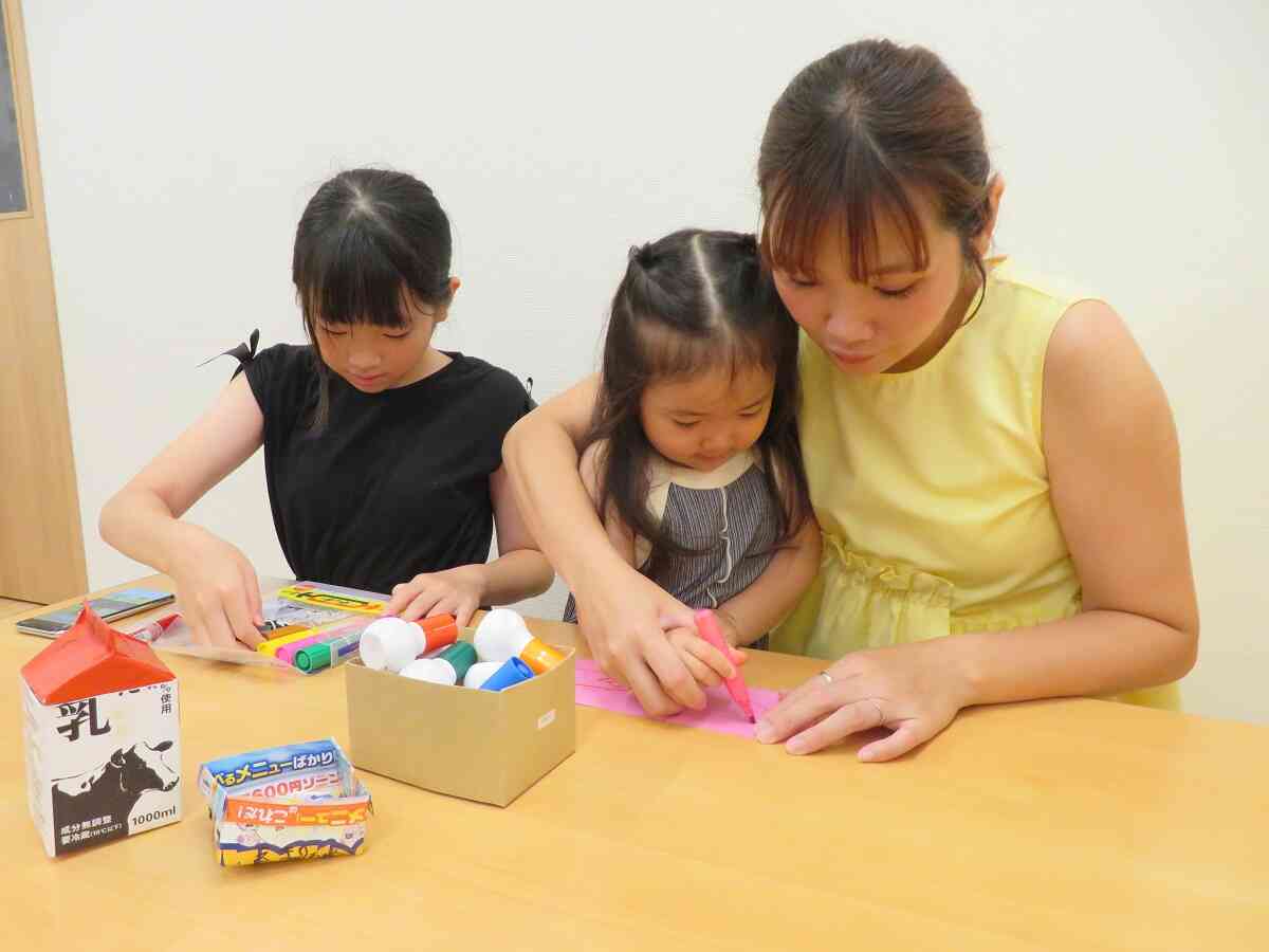 親子制作♪