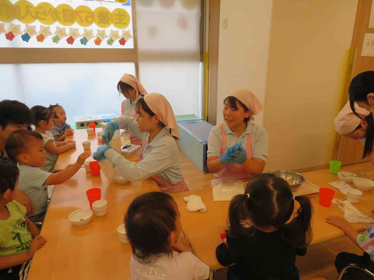 丸めて丸めて♪