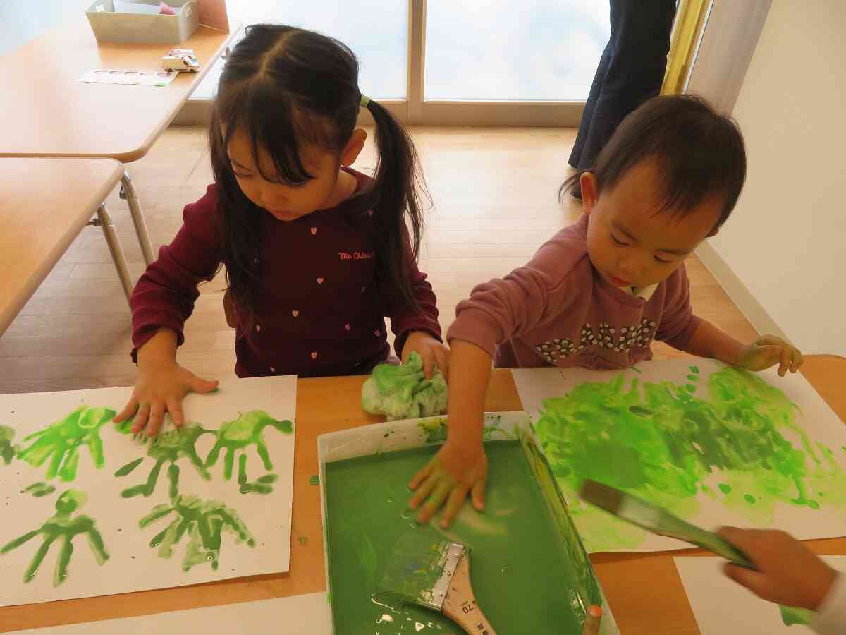 たくさん色がついたよ！