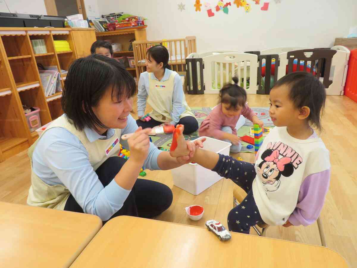 くすぐったいよ～