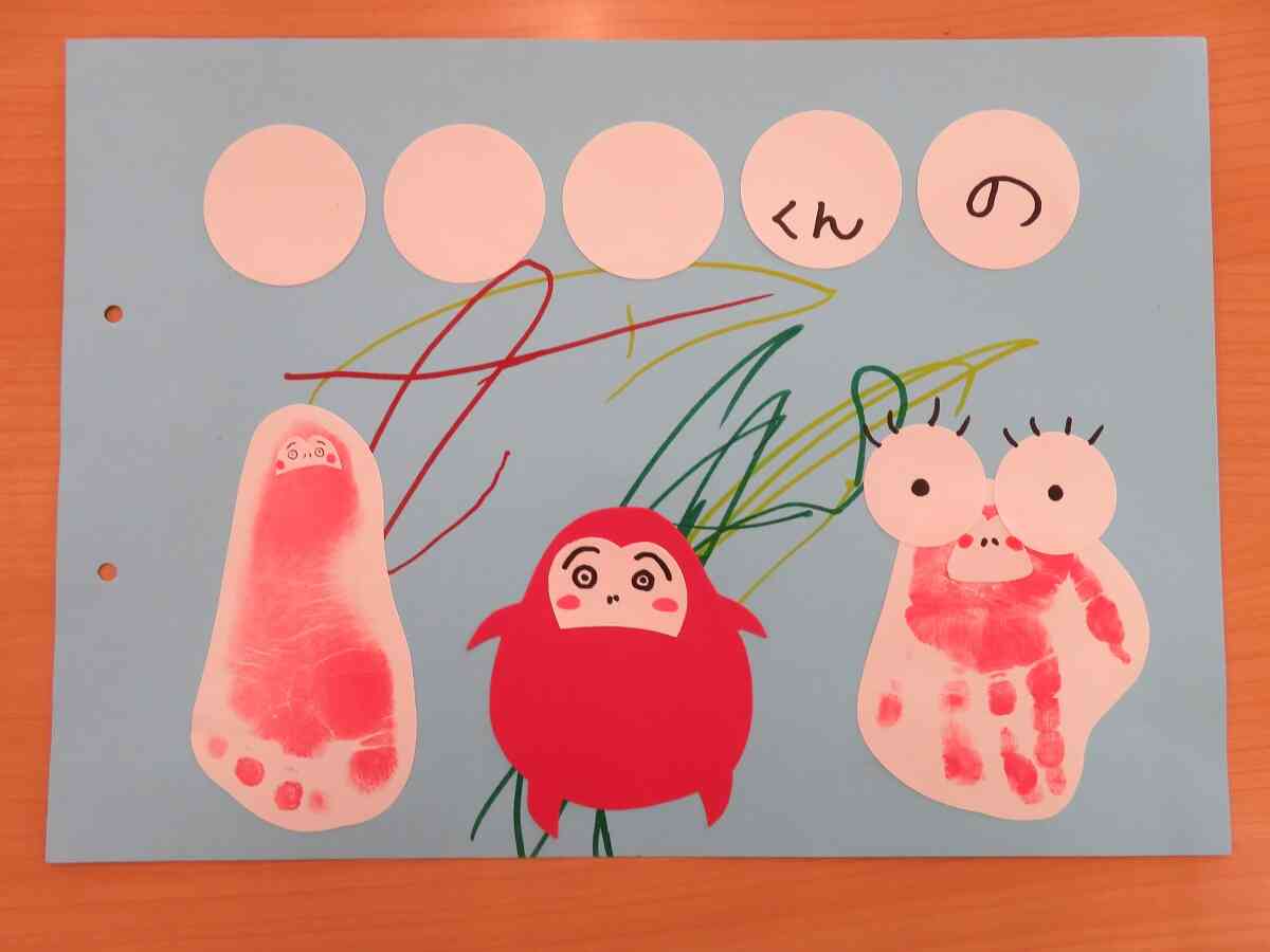 完成～！！玄関に飾ってお正月らしい雰囲気に♡