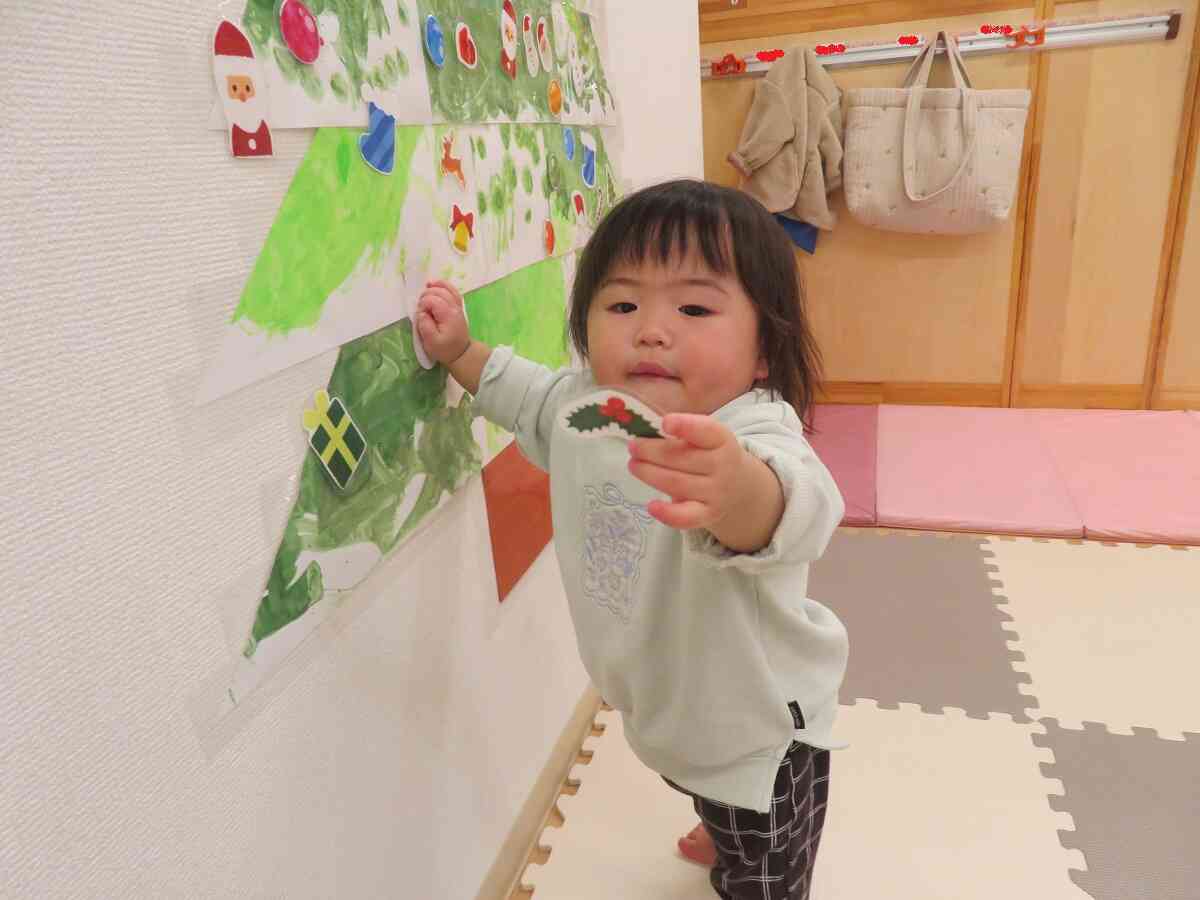 オーナメント探しゲームもしたよ♪