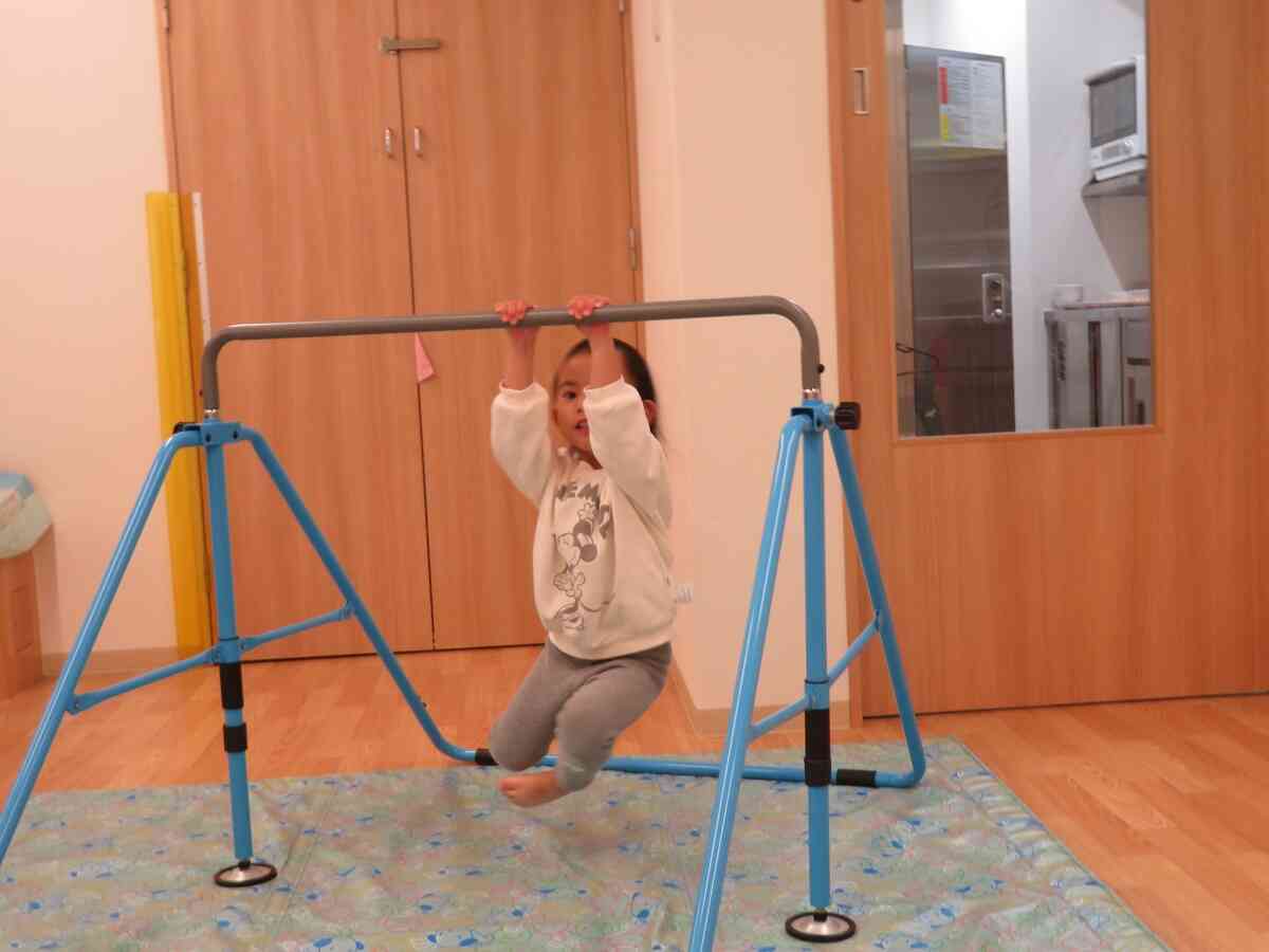 ブーランブーラン腕の力もしっかりついてきました