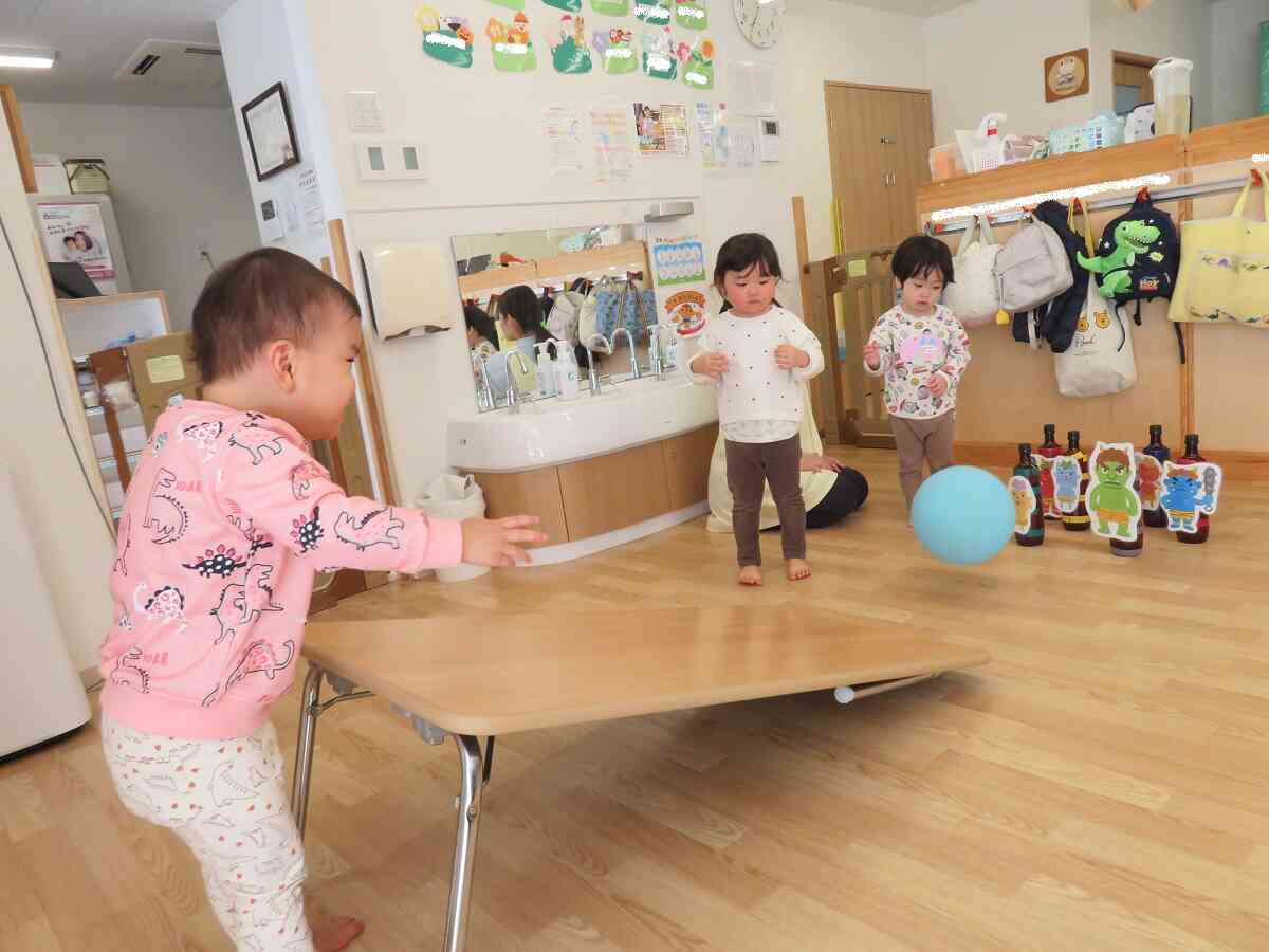 ボールコロコロ～