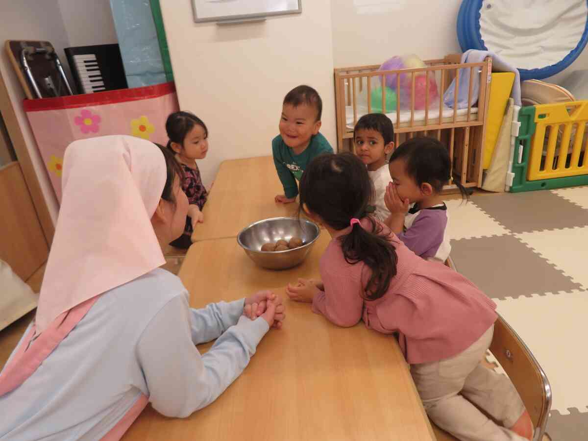 ２月の食育活動『クッキーづくり♡』