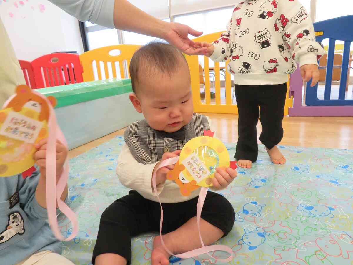シャカシャカ音が鳴るね♪