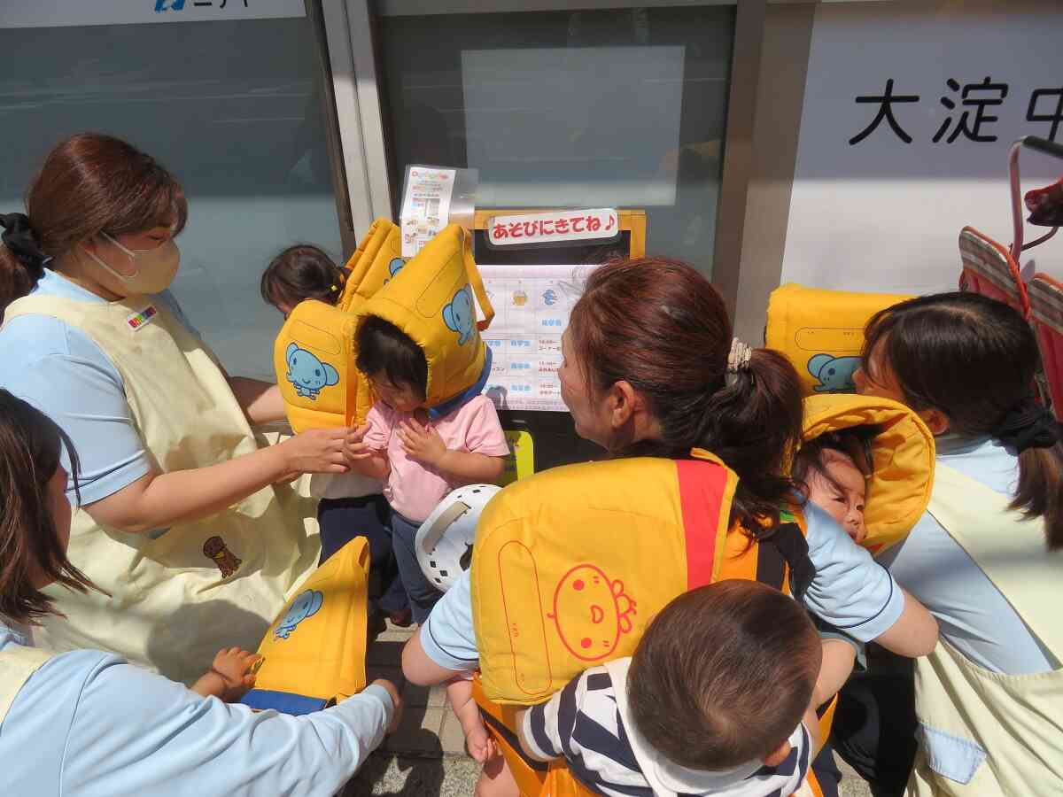 避難訓練（地震想定）