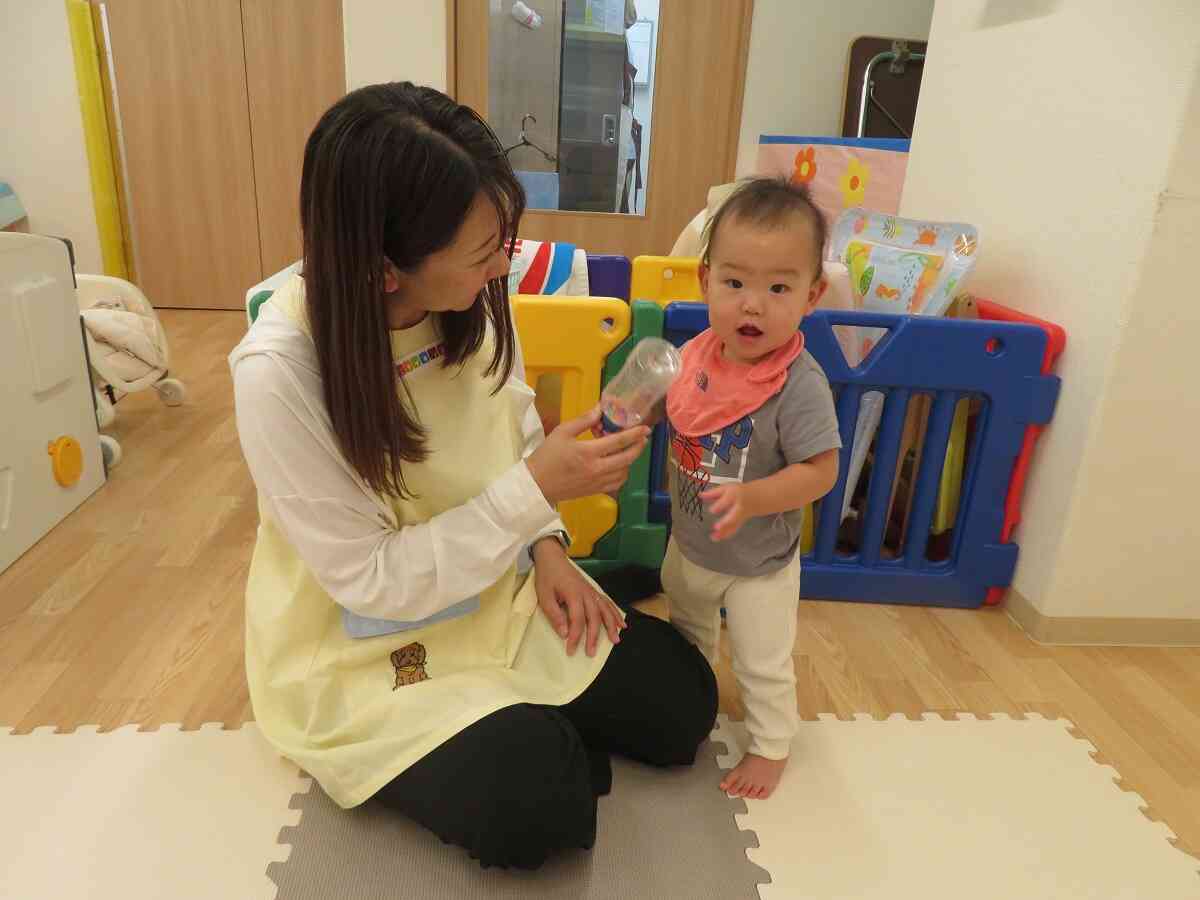保育参加の様子