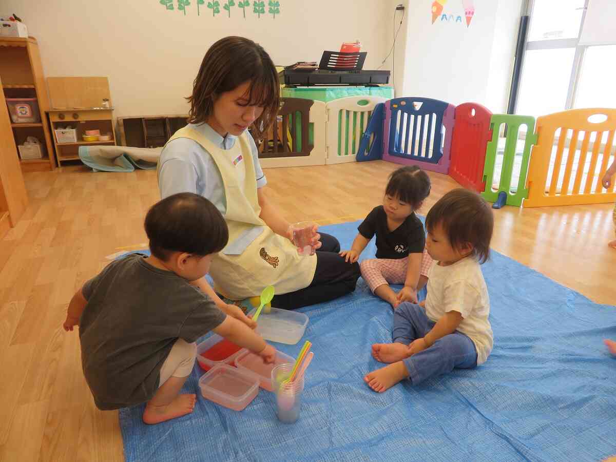 寒天あそび☆