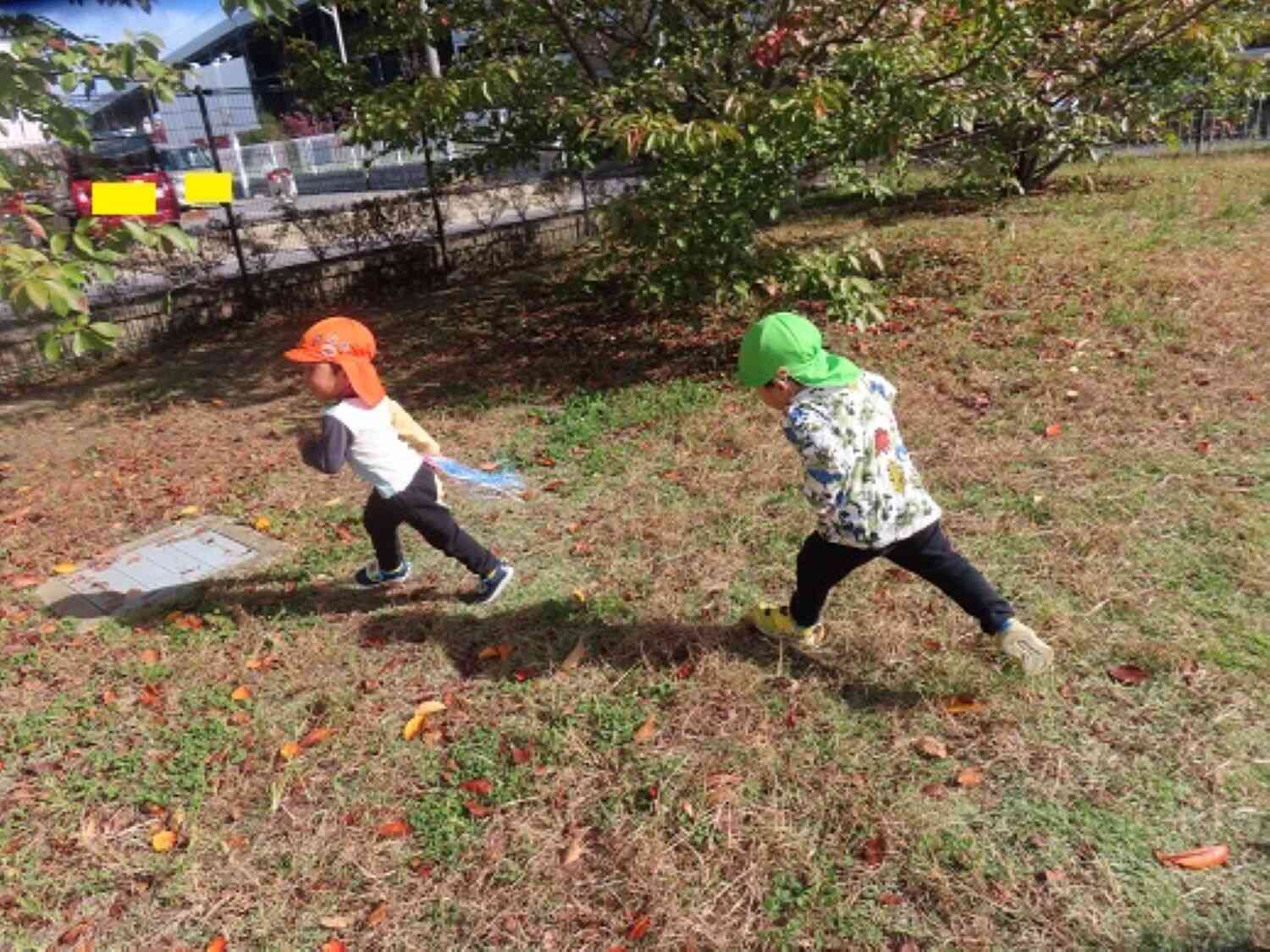 仲良く遊べるように。