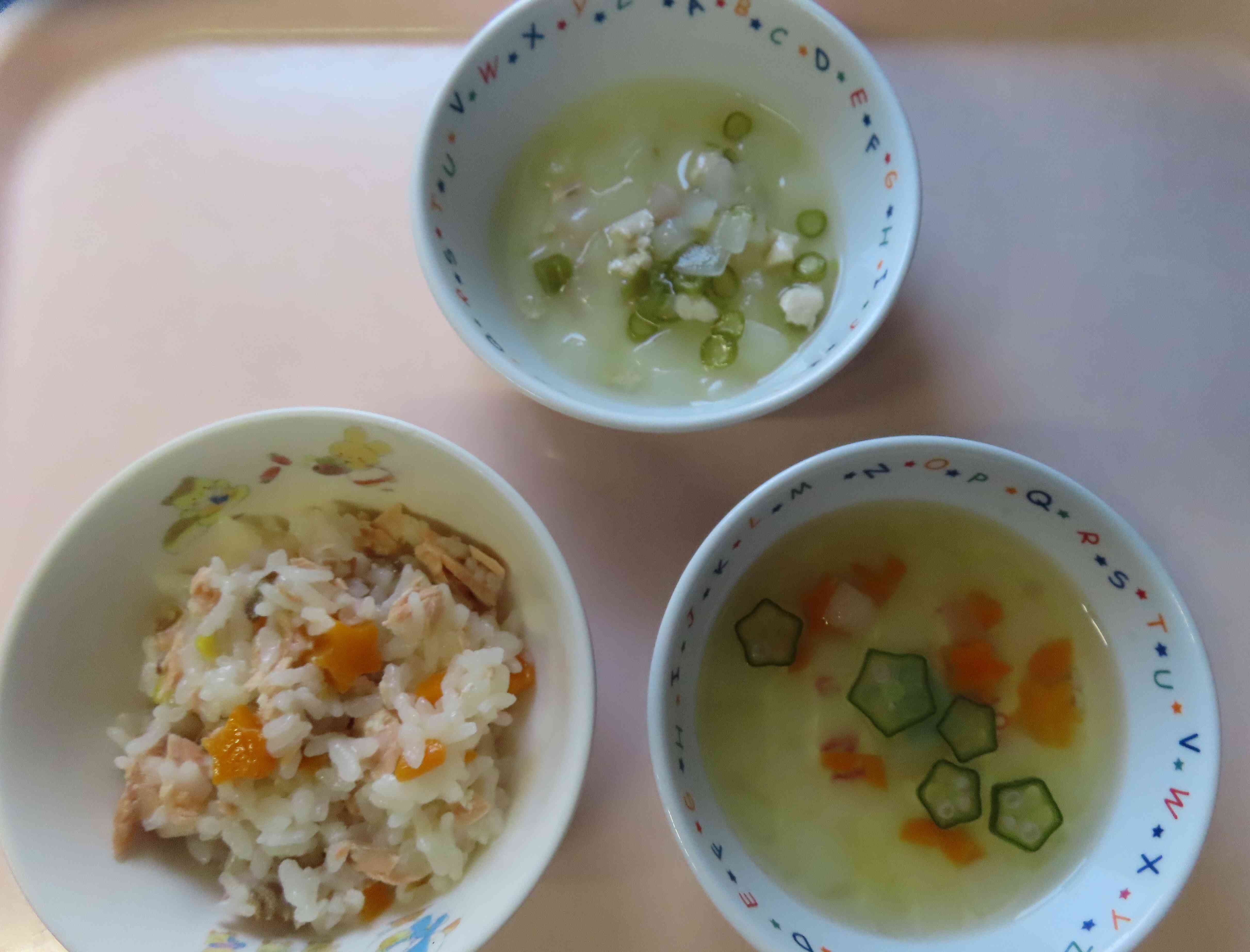 7月7日(月)　後期食