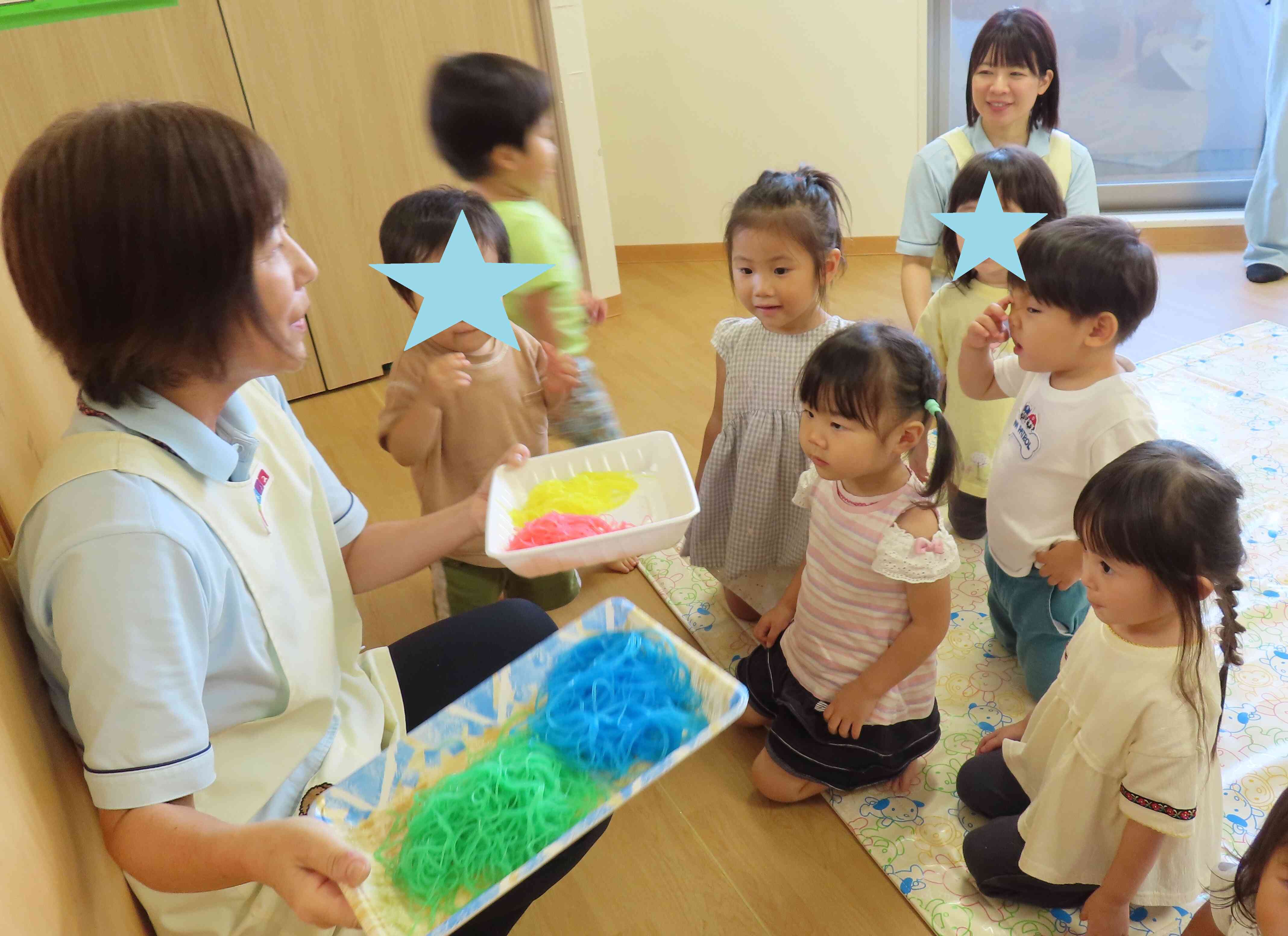 春雨であそんだよ！