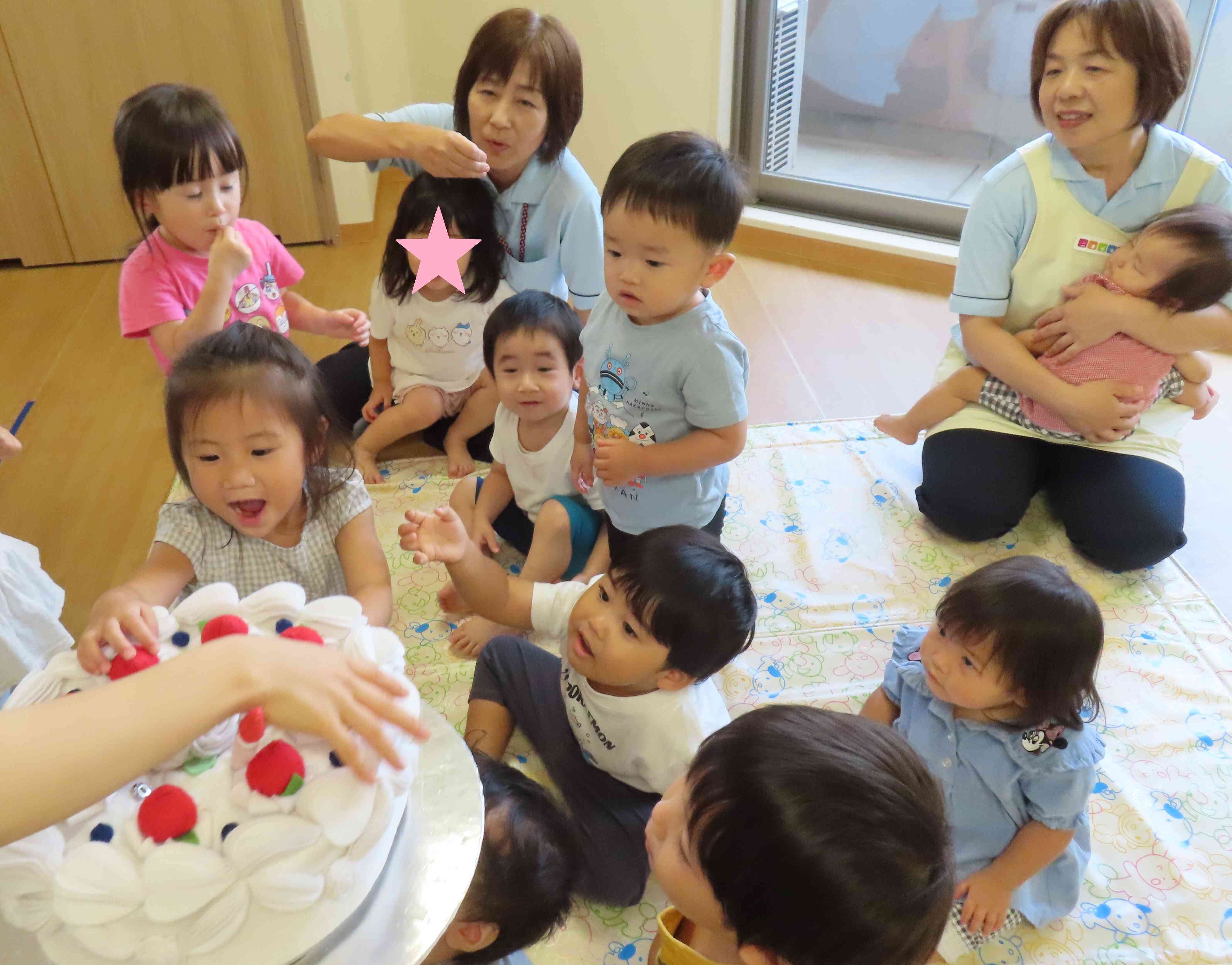 代わりにみんなでいただきま～す♪