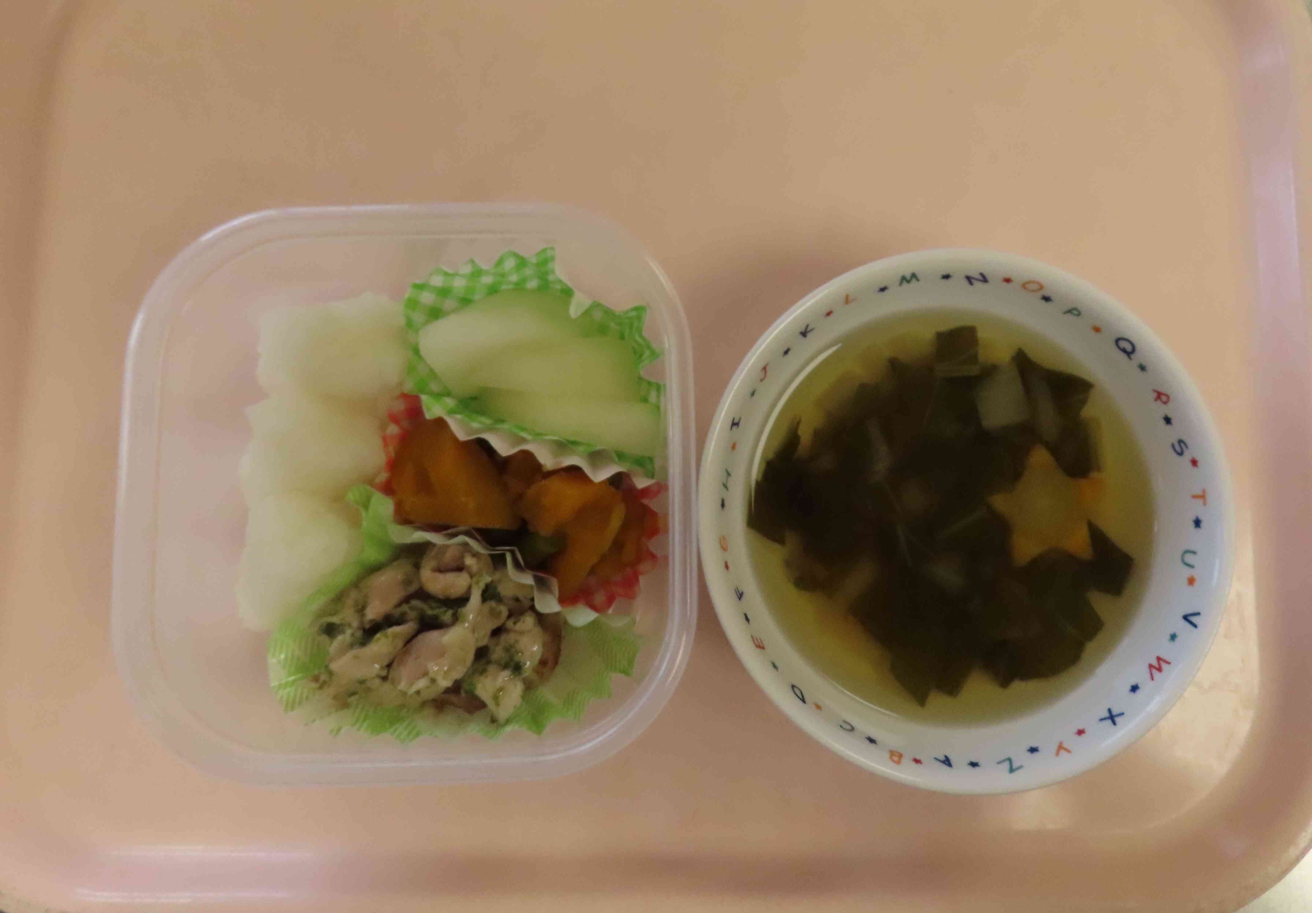 9/26　お弁当給食