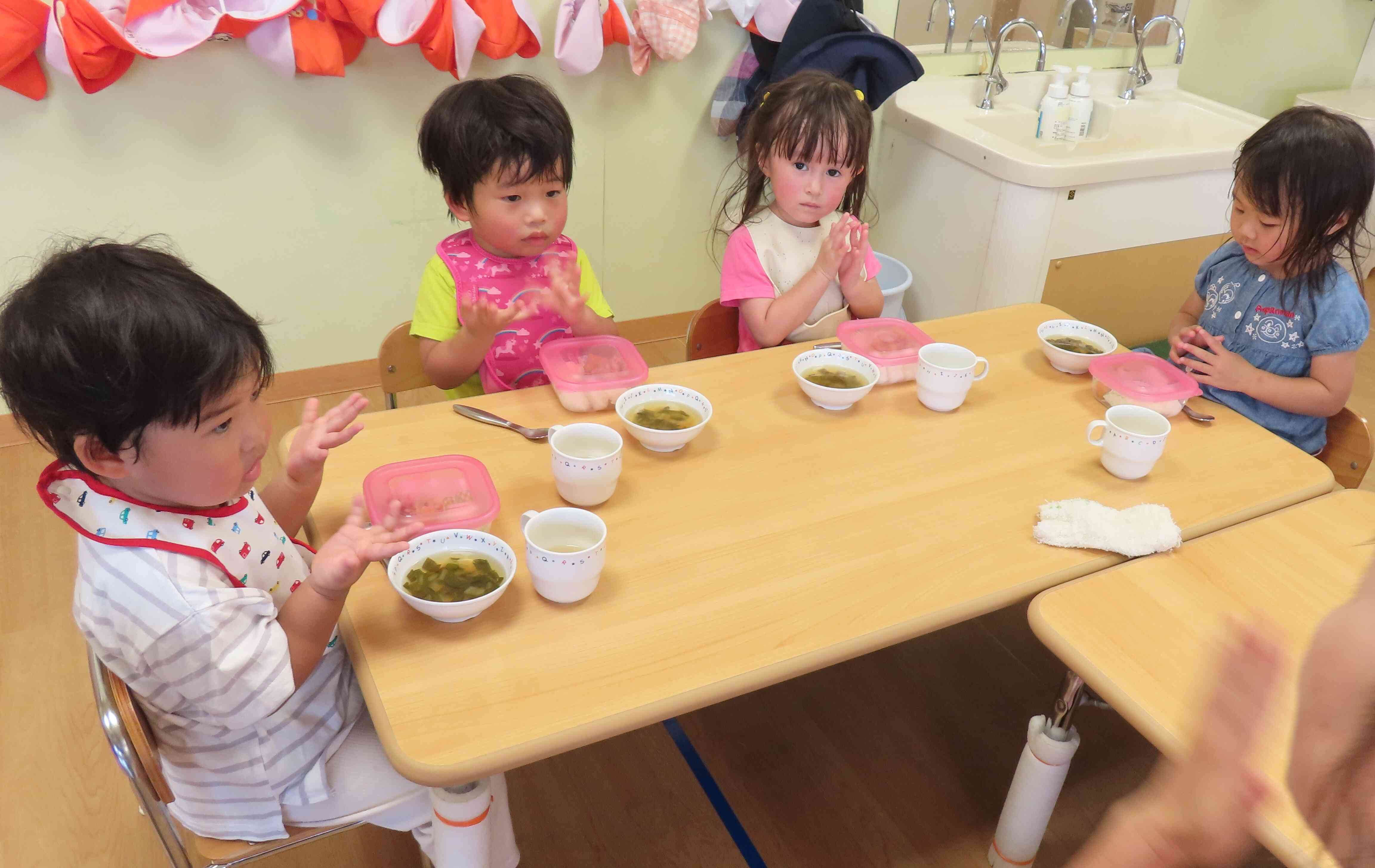 お弁当を食べよう！(お弁当給食)