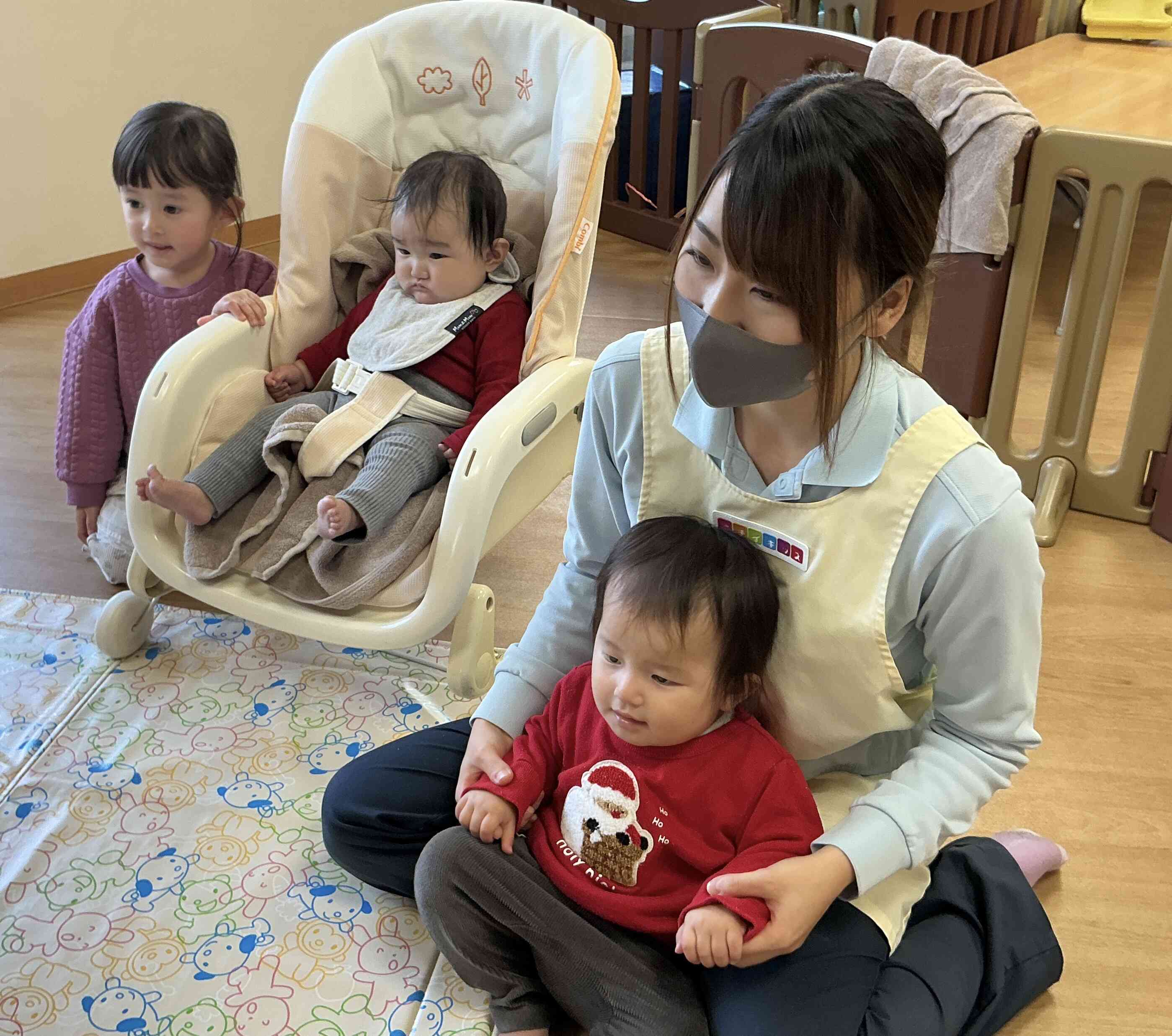 たくさんの動物が出てきたので、ひよこ組さんも楽しめました(*^-^*)