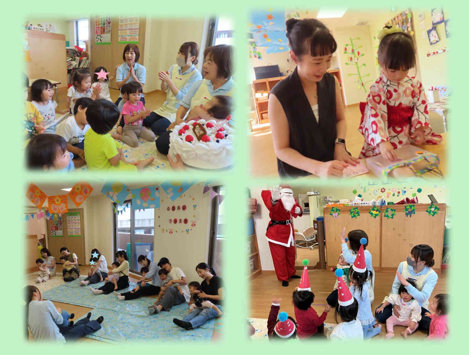 保育園では楽しい行事もたくさん♬子どもたちの顔もキラキラです☆