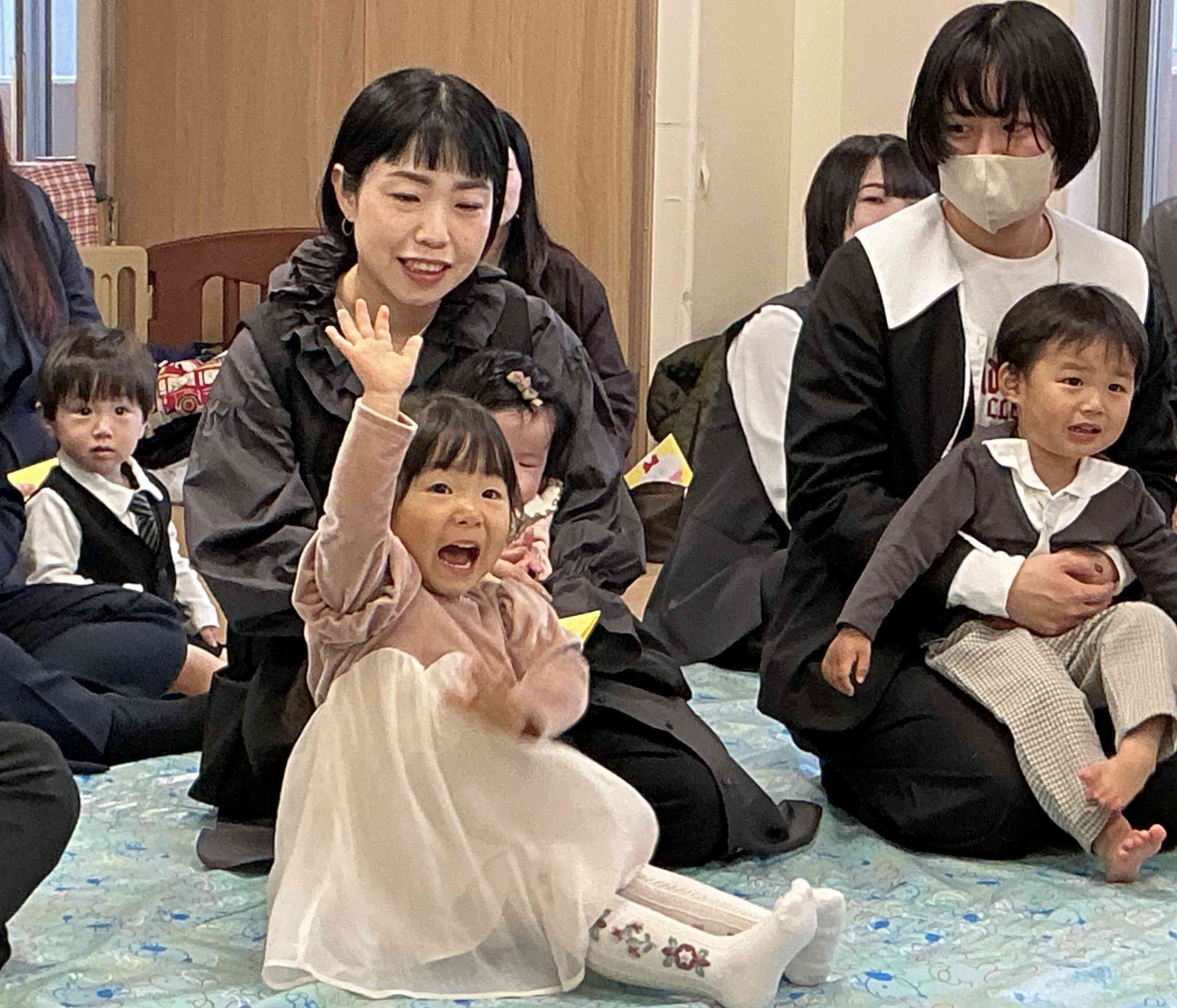 元気にお返事♪