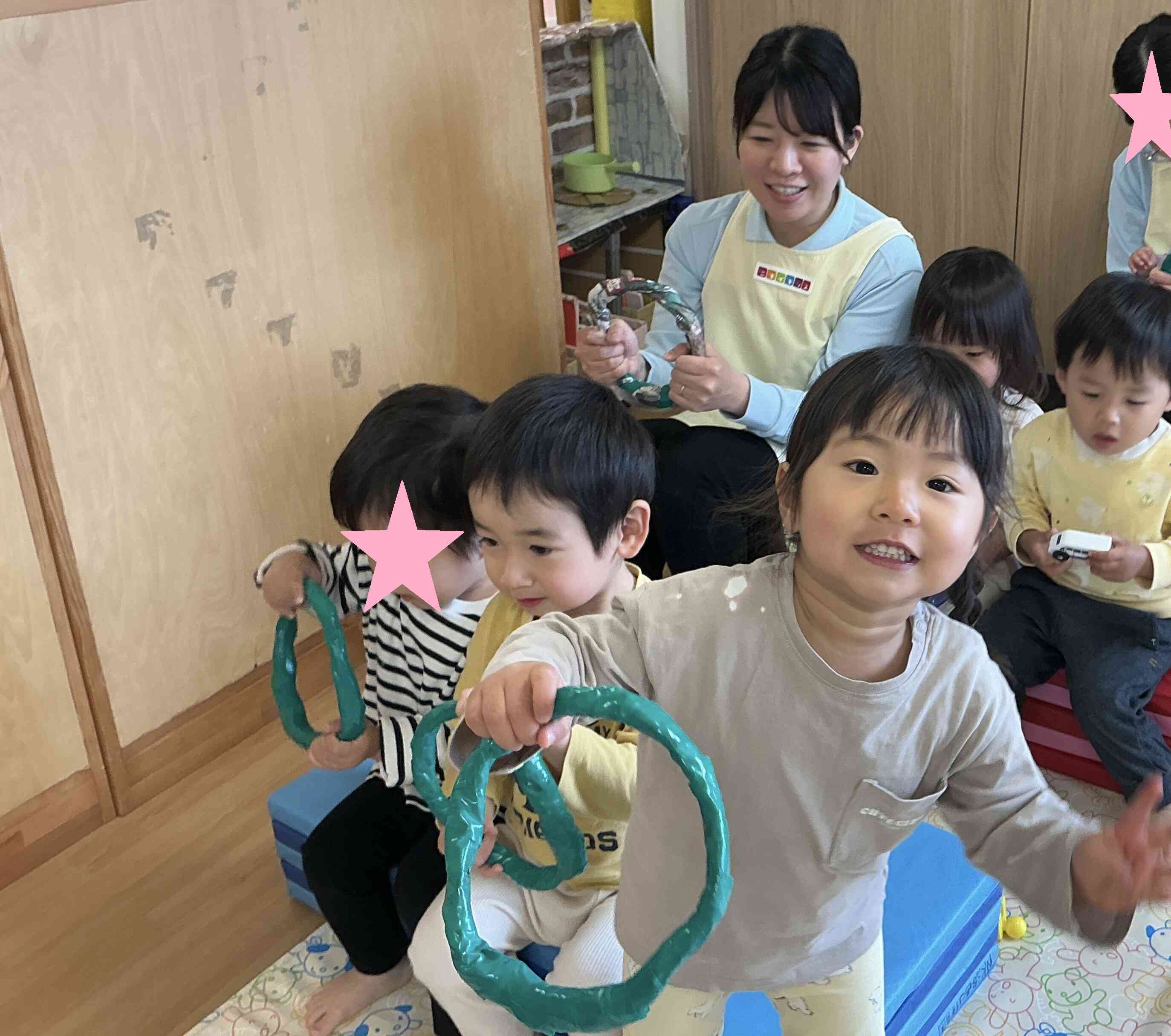 バスごっこ♪