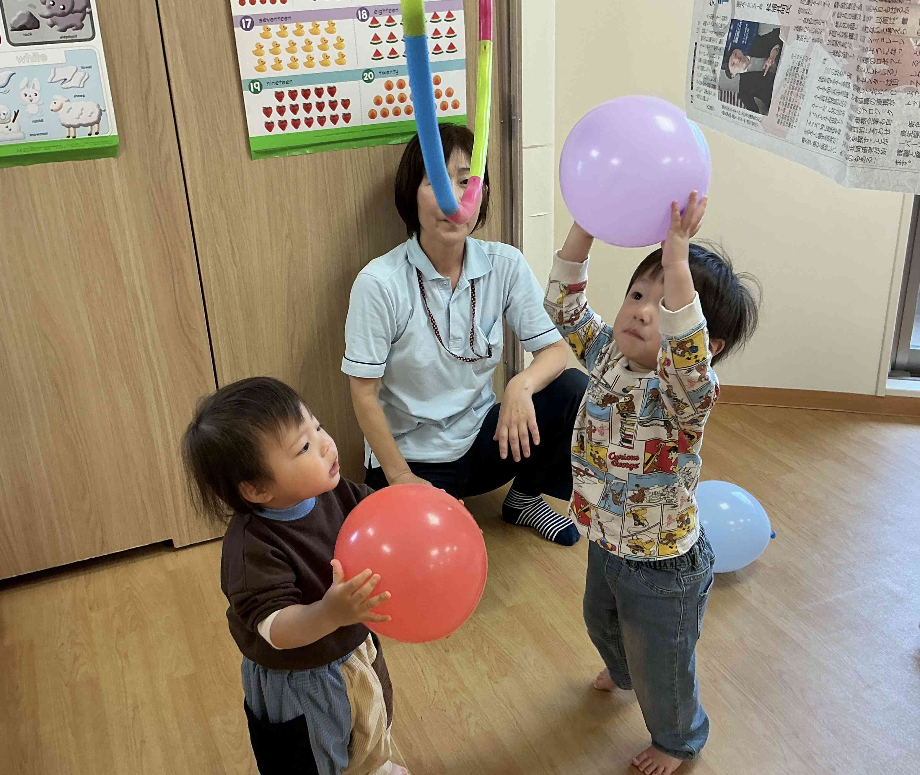 風船あそび