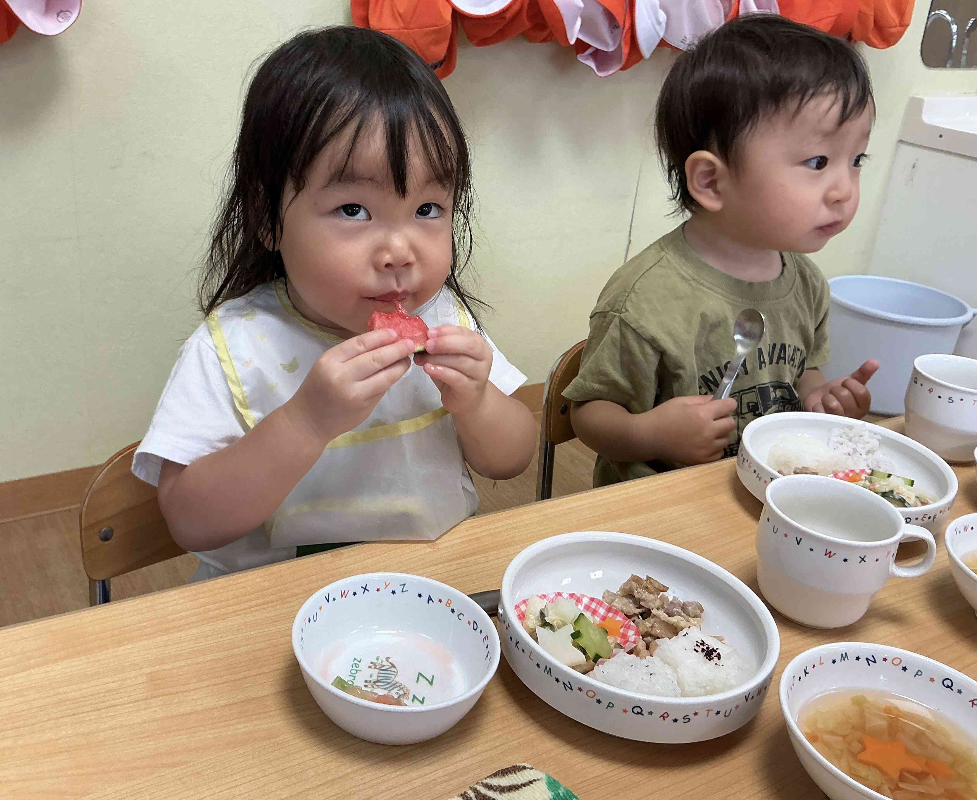 季節のフルーツもおいしくいただきました♡