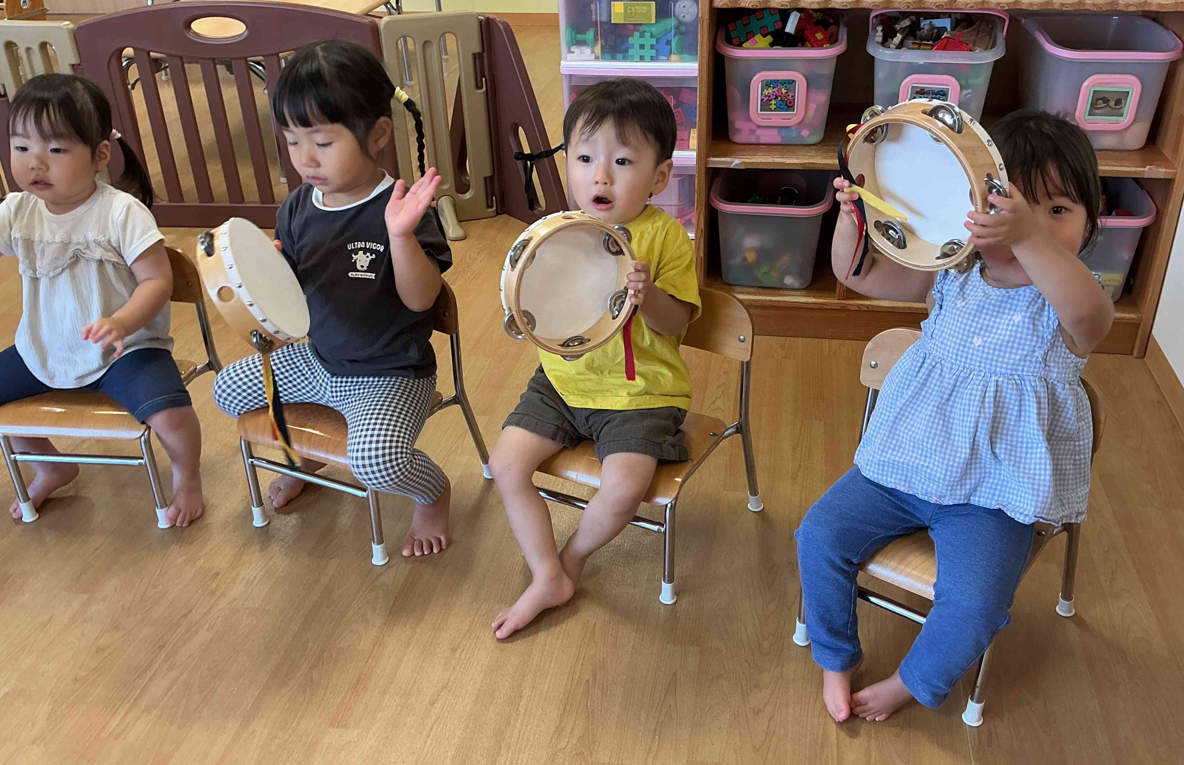 みんなでリトミック♪