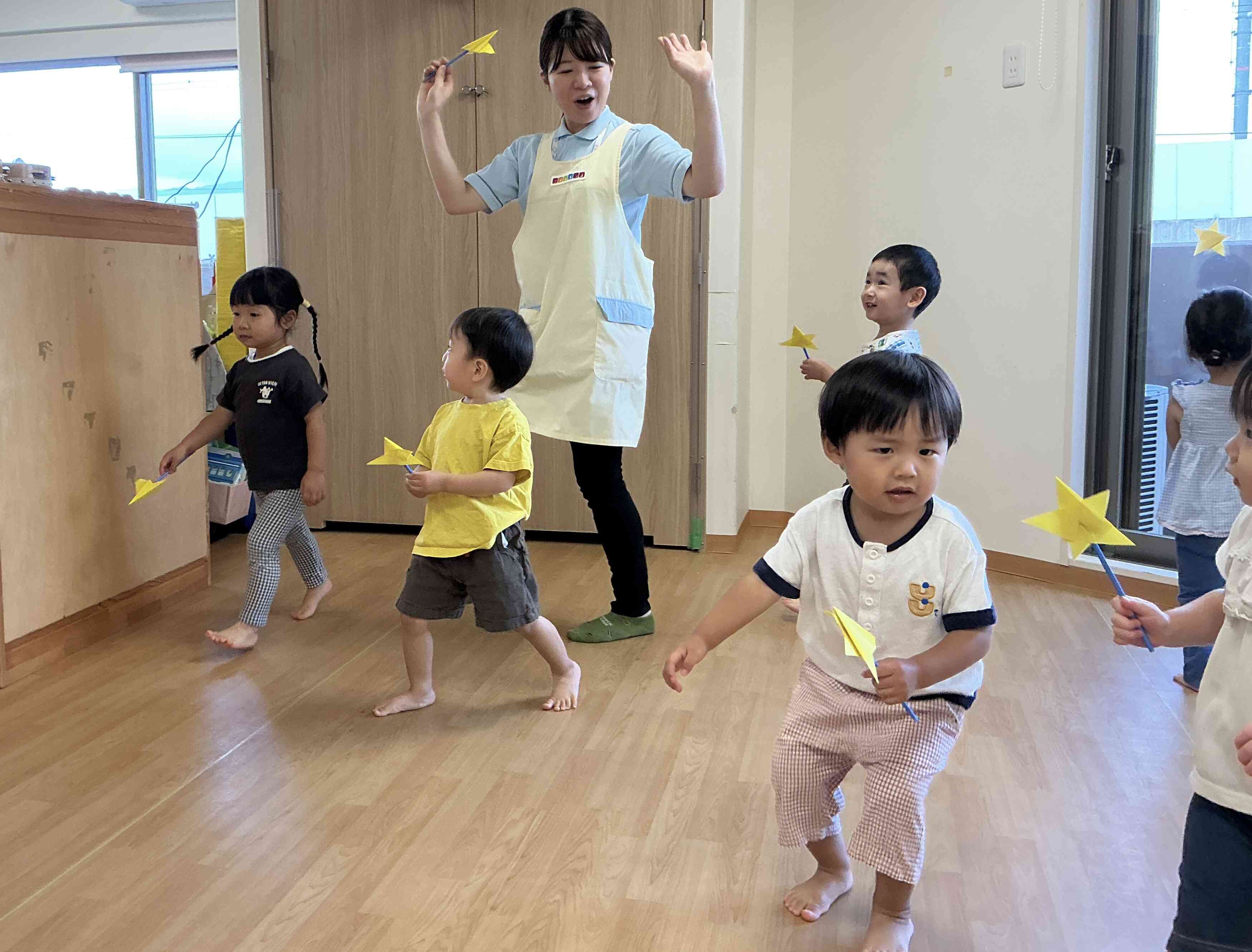 ピアノに合わせて。。。