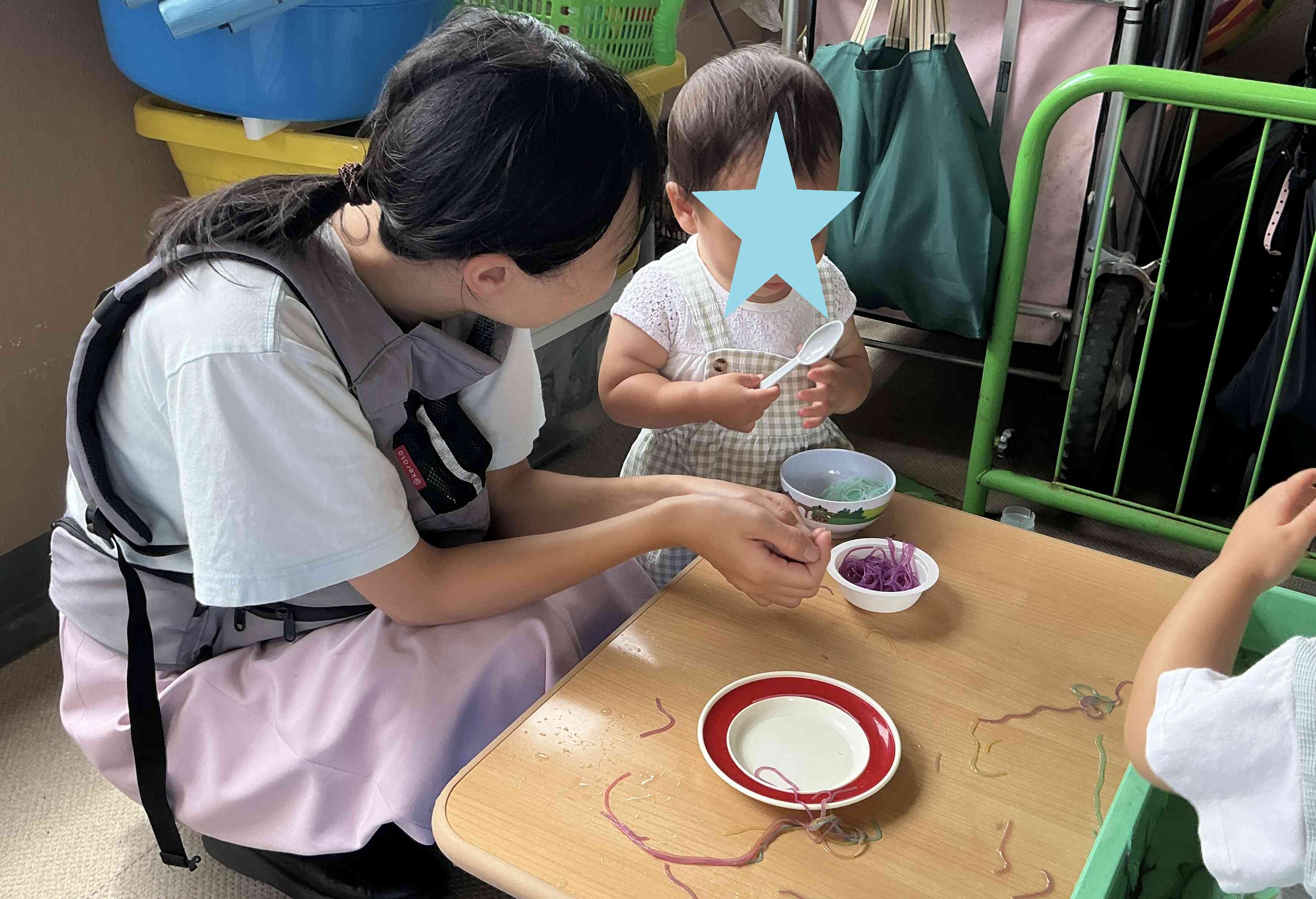 子育てひろばにも2組の方に ご参加していただけました(*^-^*)
