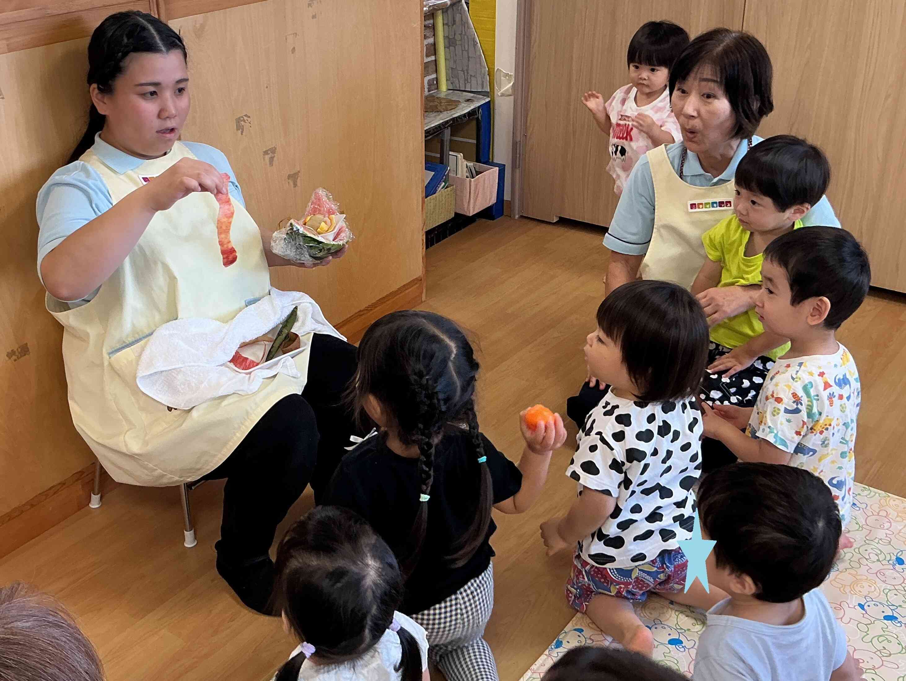食育～フルーツの皮をつかって～