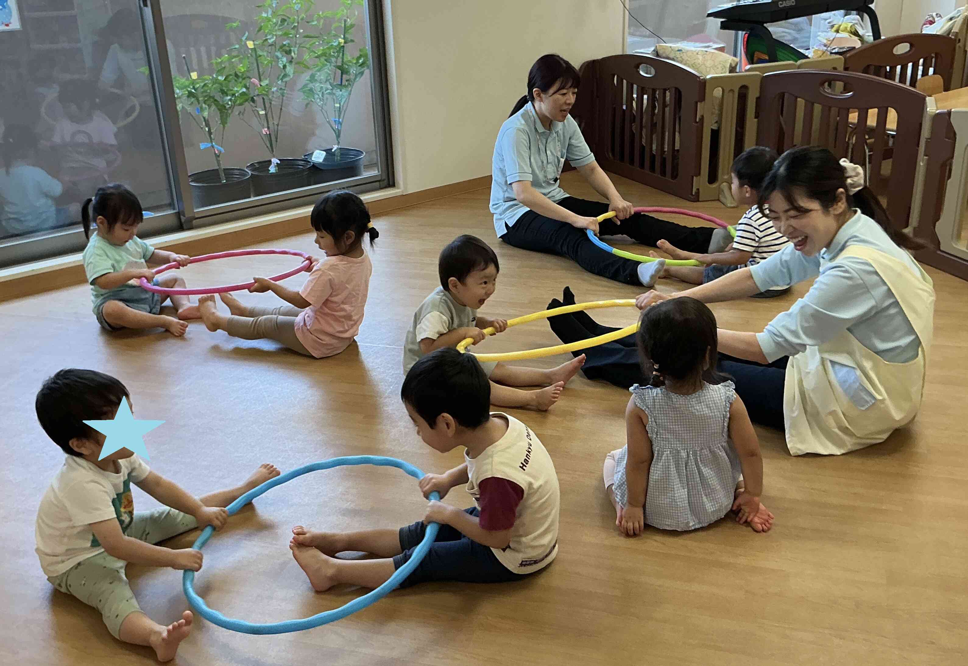 お船にのって