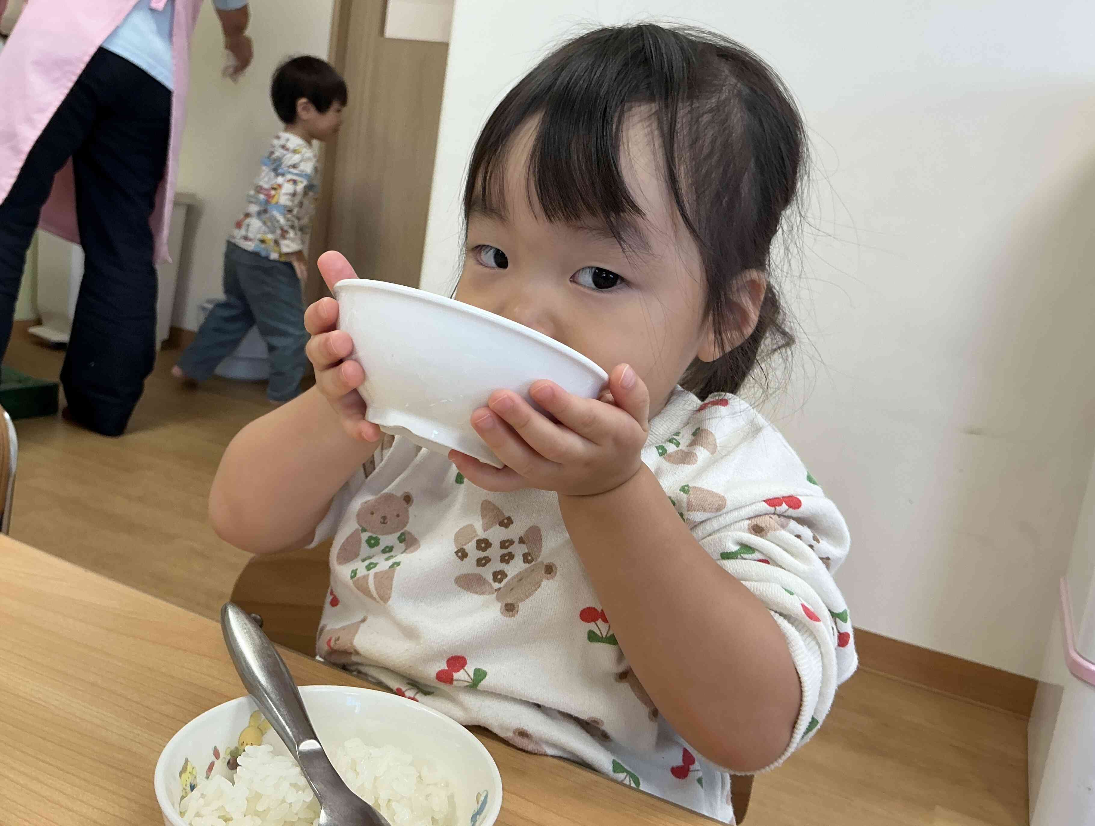 おみそ汁から。。。
