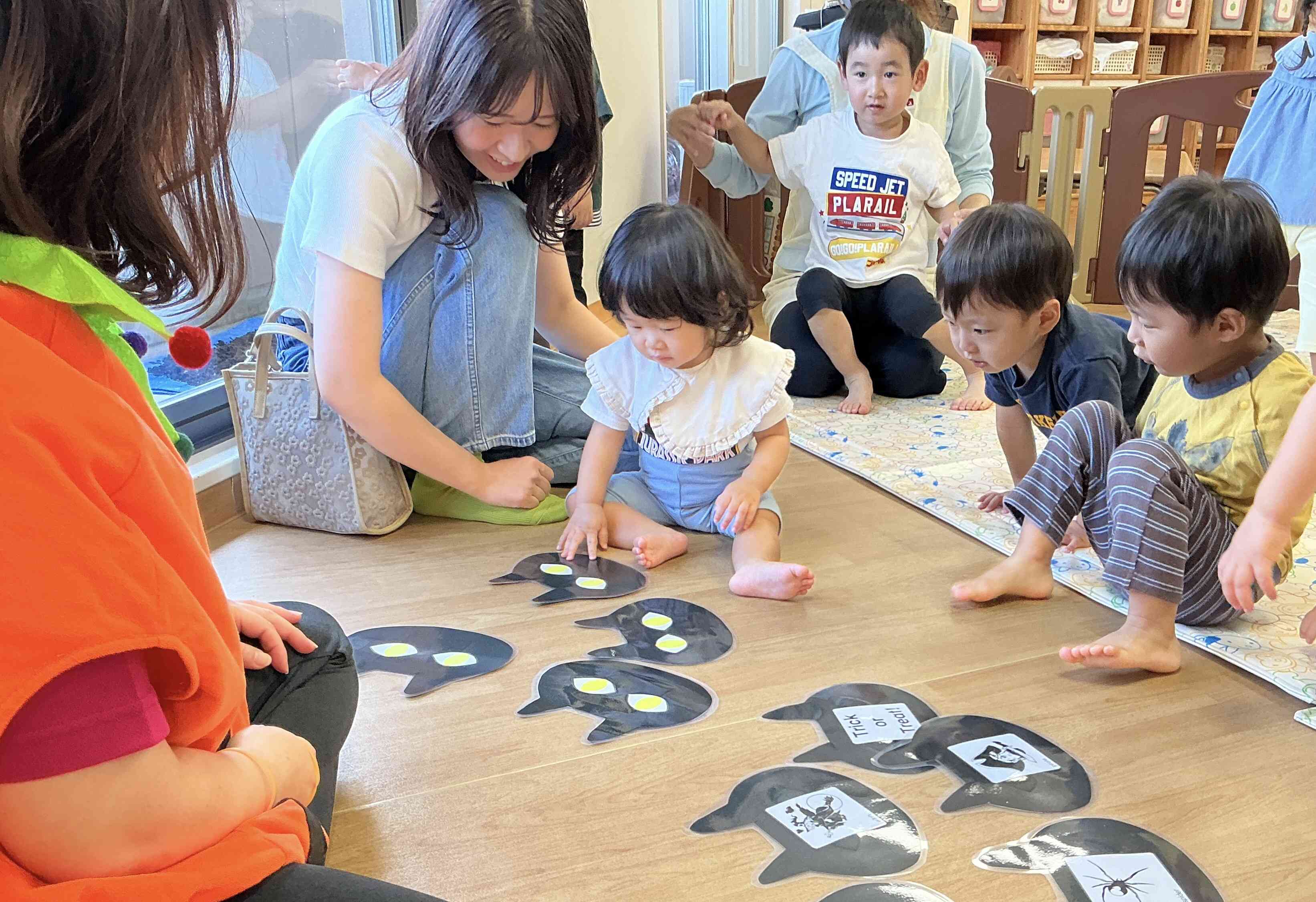 子育てひろばから地域のお友だちも遊びに来てくれました(*^-^*)