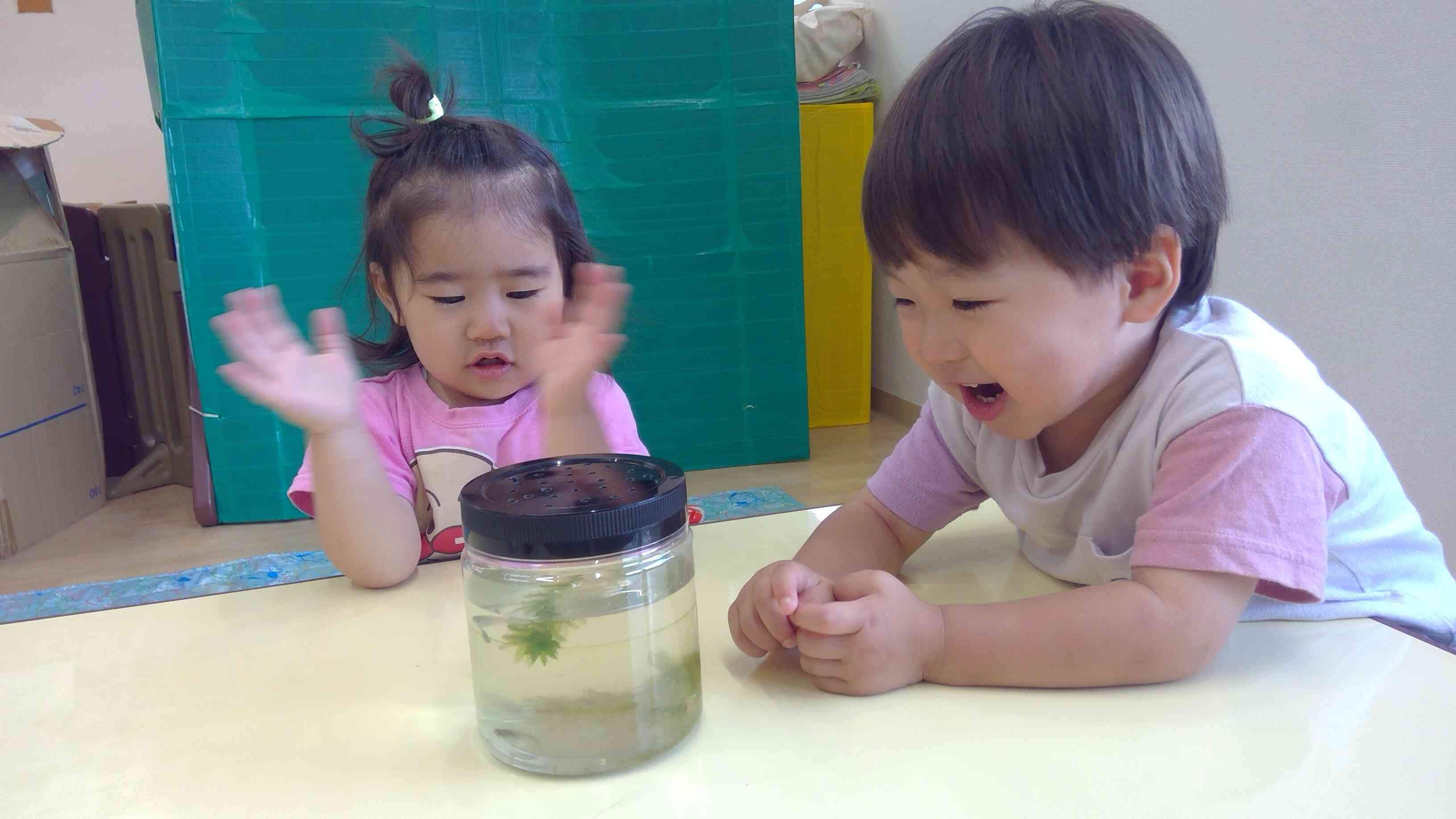 ｢食べた！食べた～！｣と拍手(^^)/