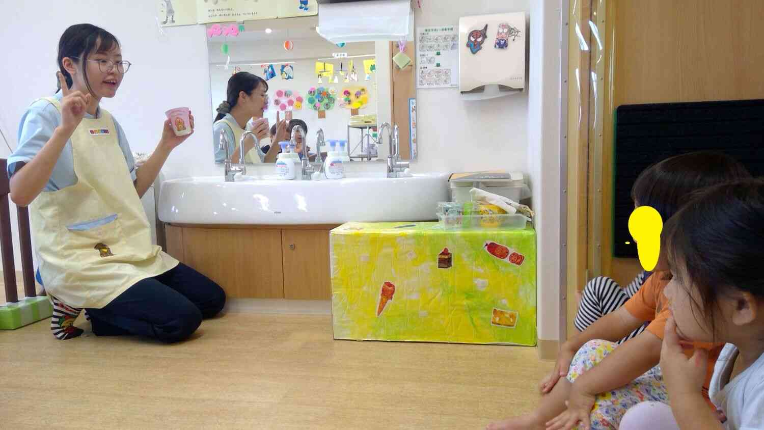 うがいのお手本です。