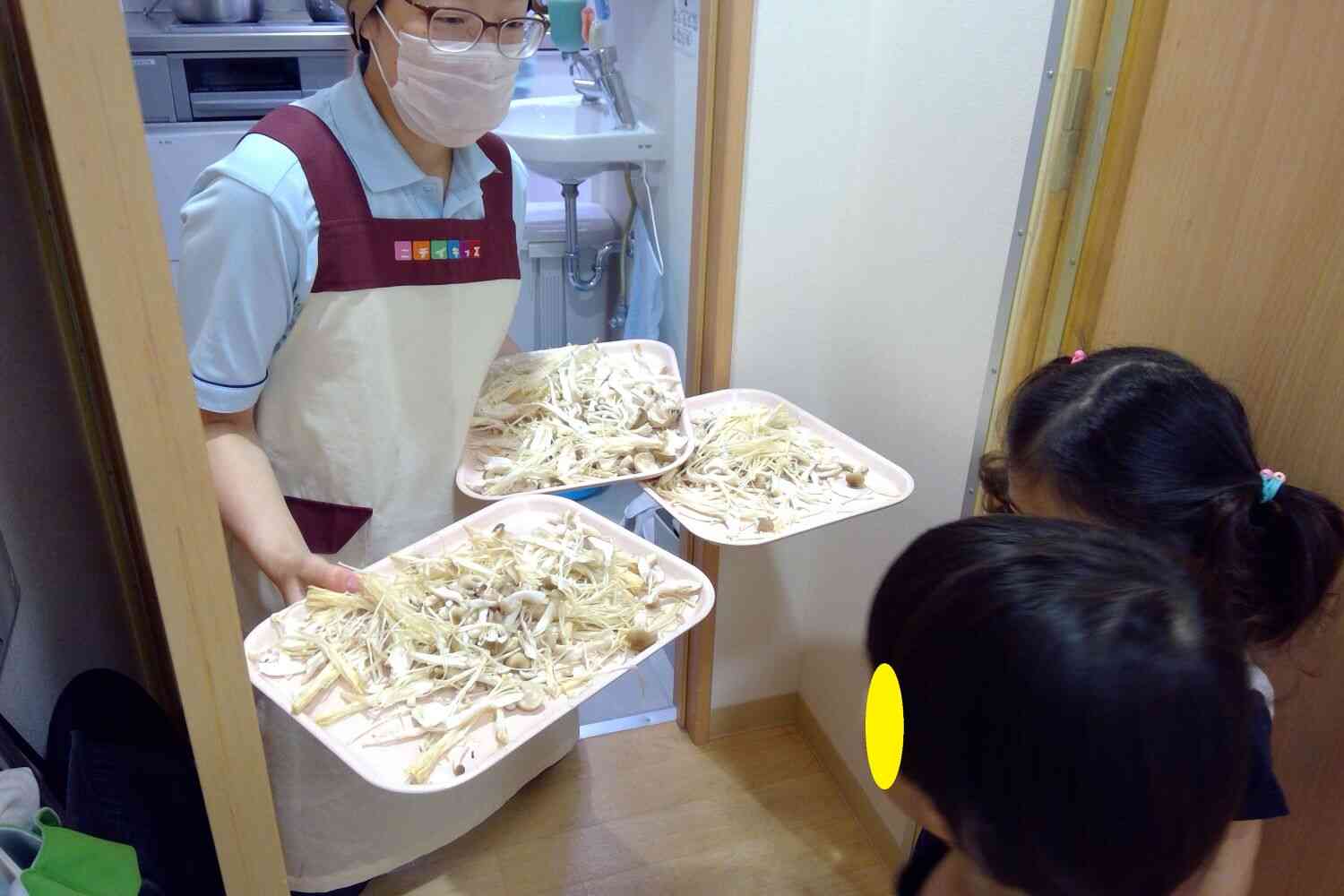 お手伝い完了！頑張りました。