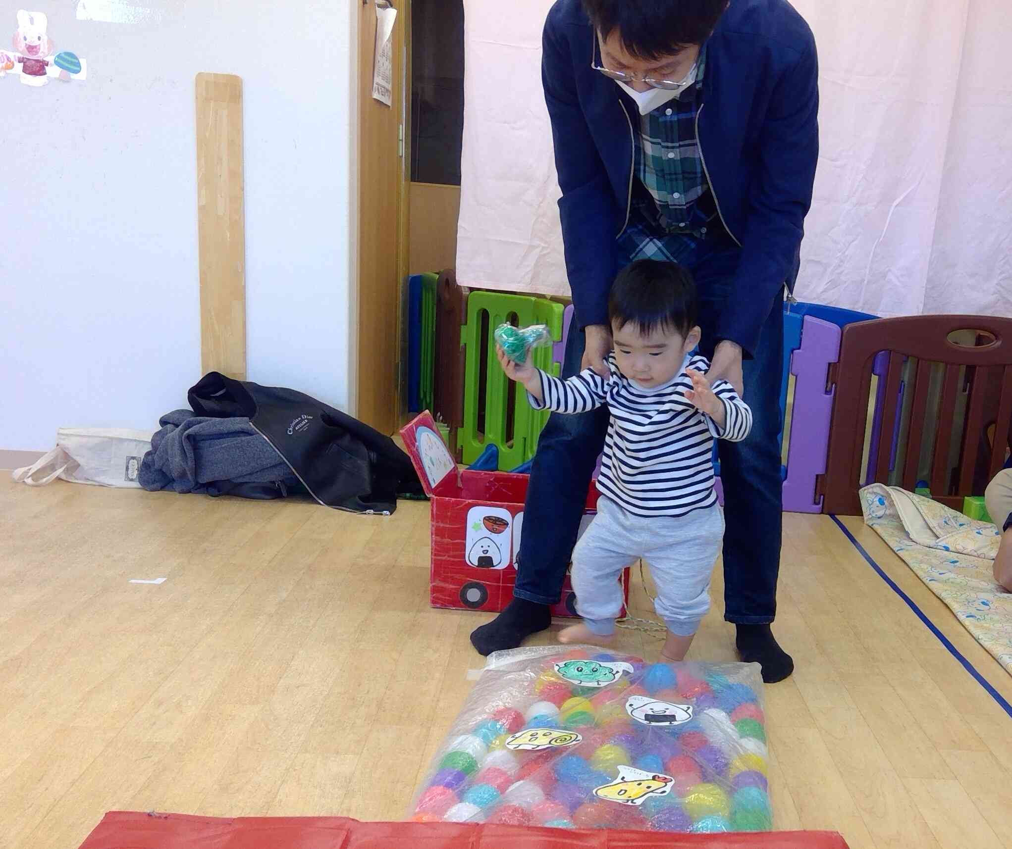 でこぼこ道　がんばれー！